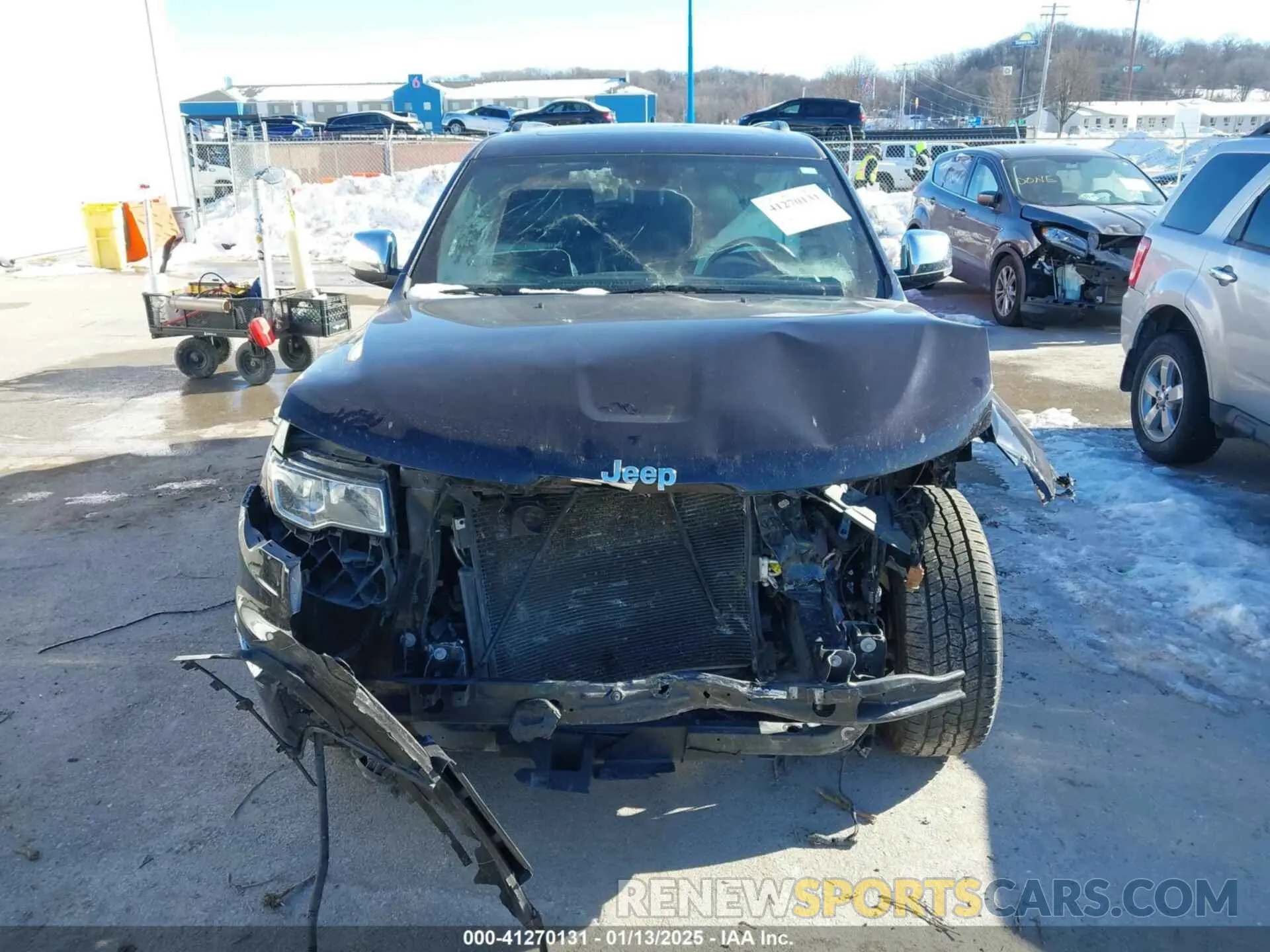 12 Photograph of a damaged car 1C4RJFBG3LC194155 JEEP GRAND CHEROKEE 2020