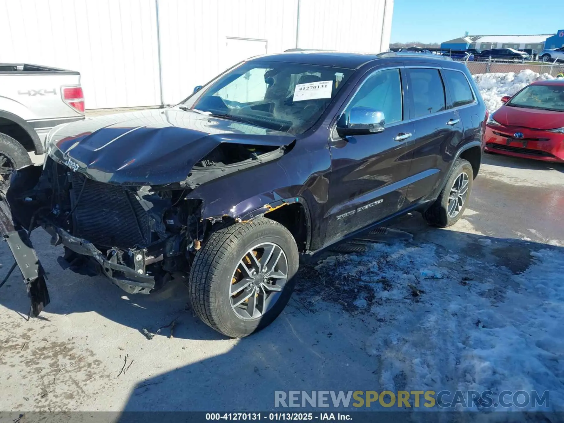 2 Photograph of a damaged car 1C4RJFBG3LC194155 JEEP GRAND CHEROKEE 2020