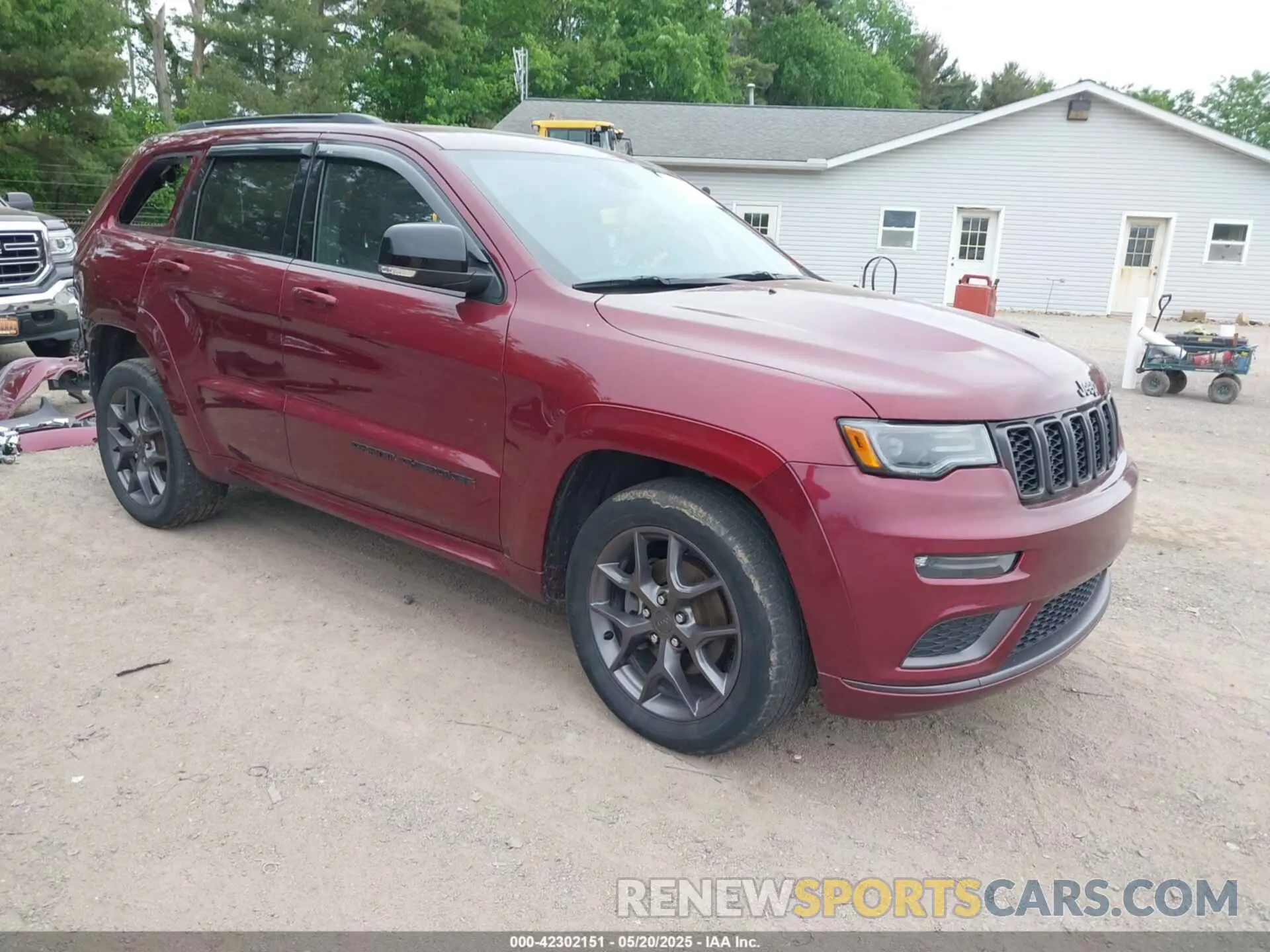 1 Photograph of a damaged car 1C4RJFBG3LC359301 JEEP GRAND CHEROKEE 2020