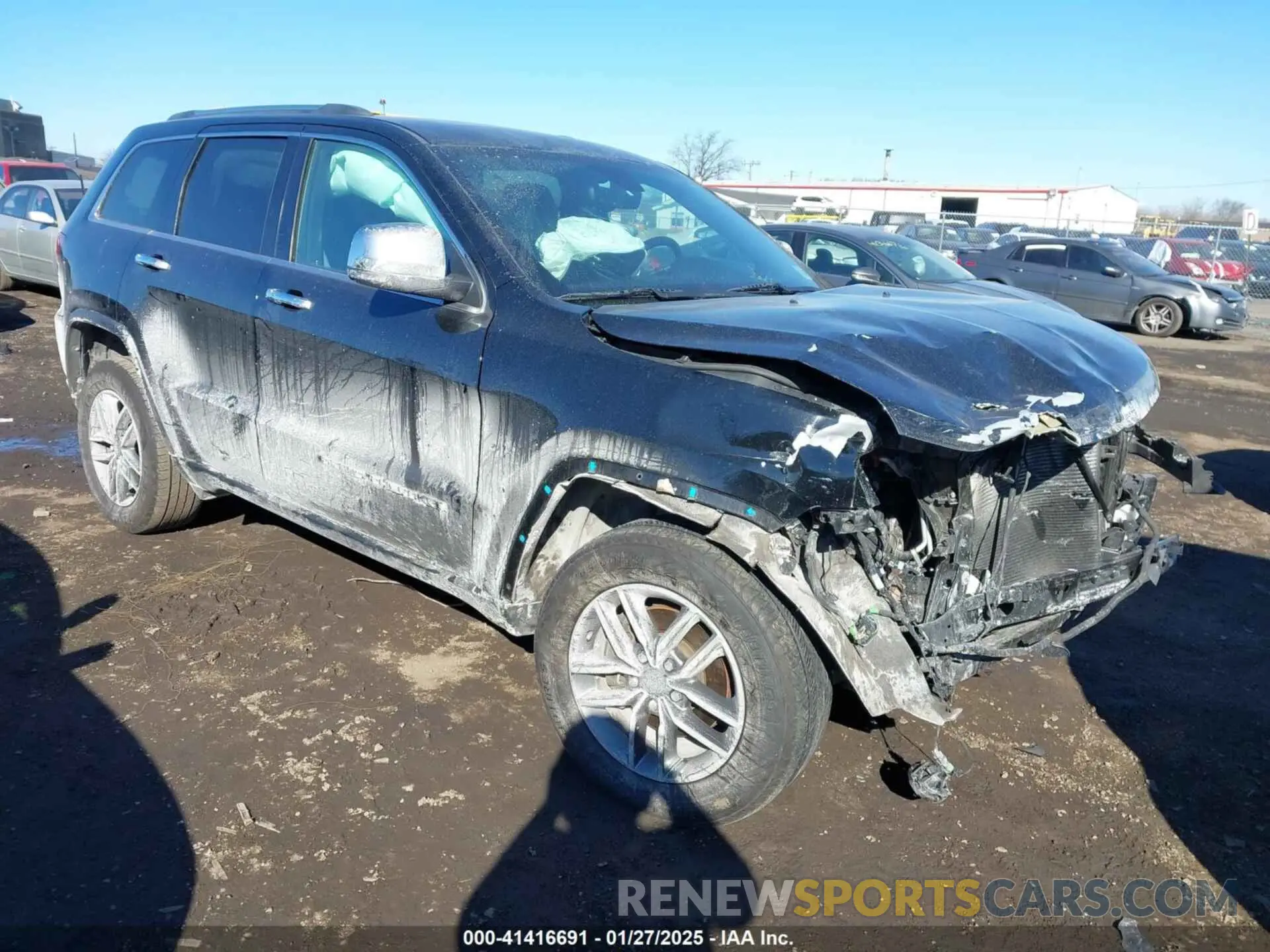 1 Photograph of a damaged car 1C4RJFBG4LC263810 JEEP GRAND CHEROKEE 2020