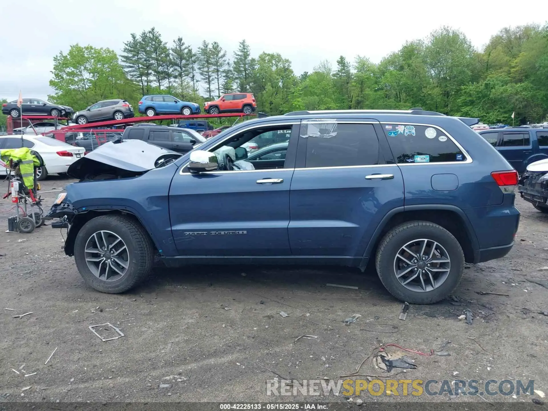 15 Photograph of a damaged car 1C4RJFBG5LC218505 JEEP GRAND CHEROKEE 2020