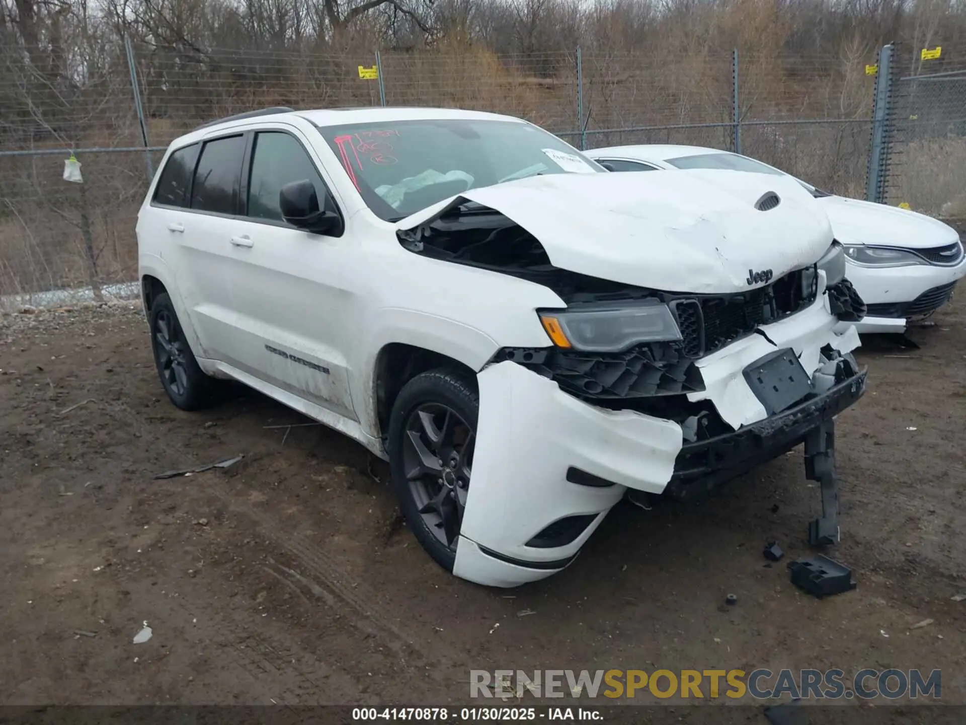 1 Photograph of a damaged car 1C4RJFBG5LC273259 JEEP GRAND CHEROKEE 2020