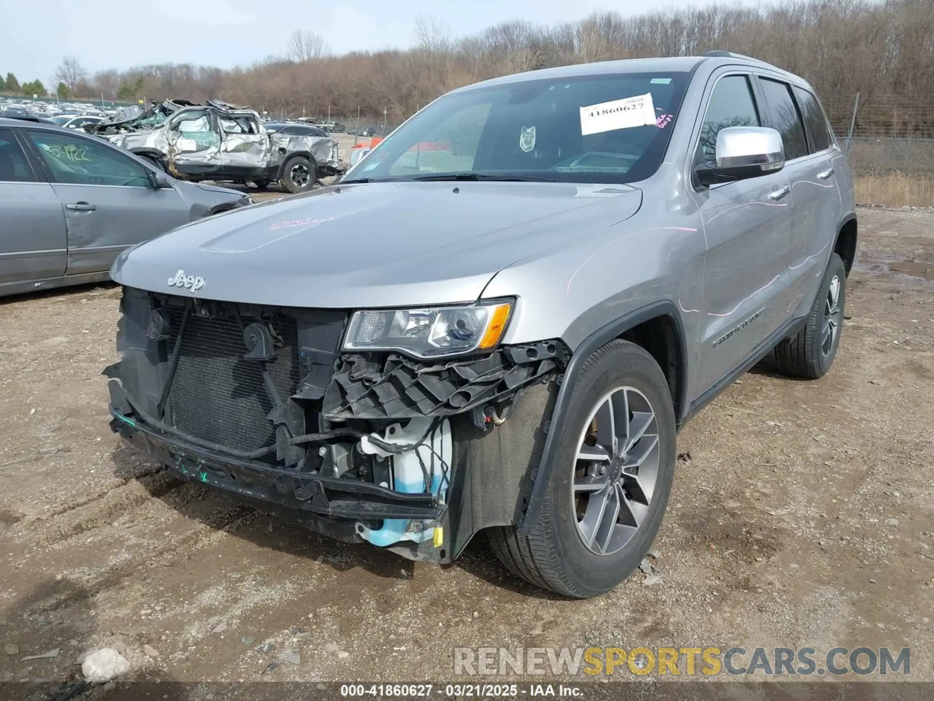 2 Photograph of a damaged car 1C4RJFBG5LC305045 JEEP GRAND CHEROKEE 2020