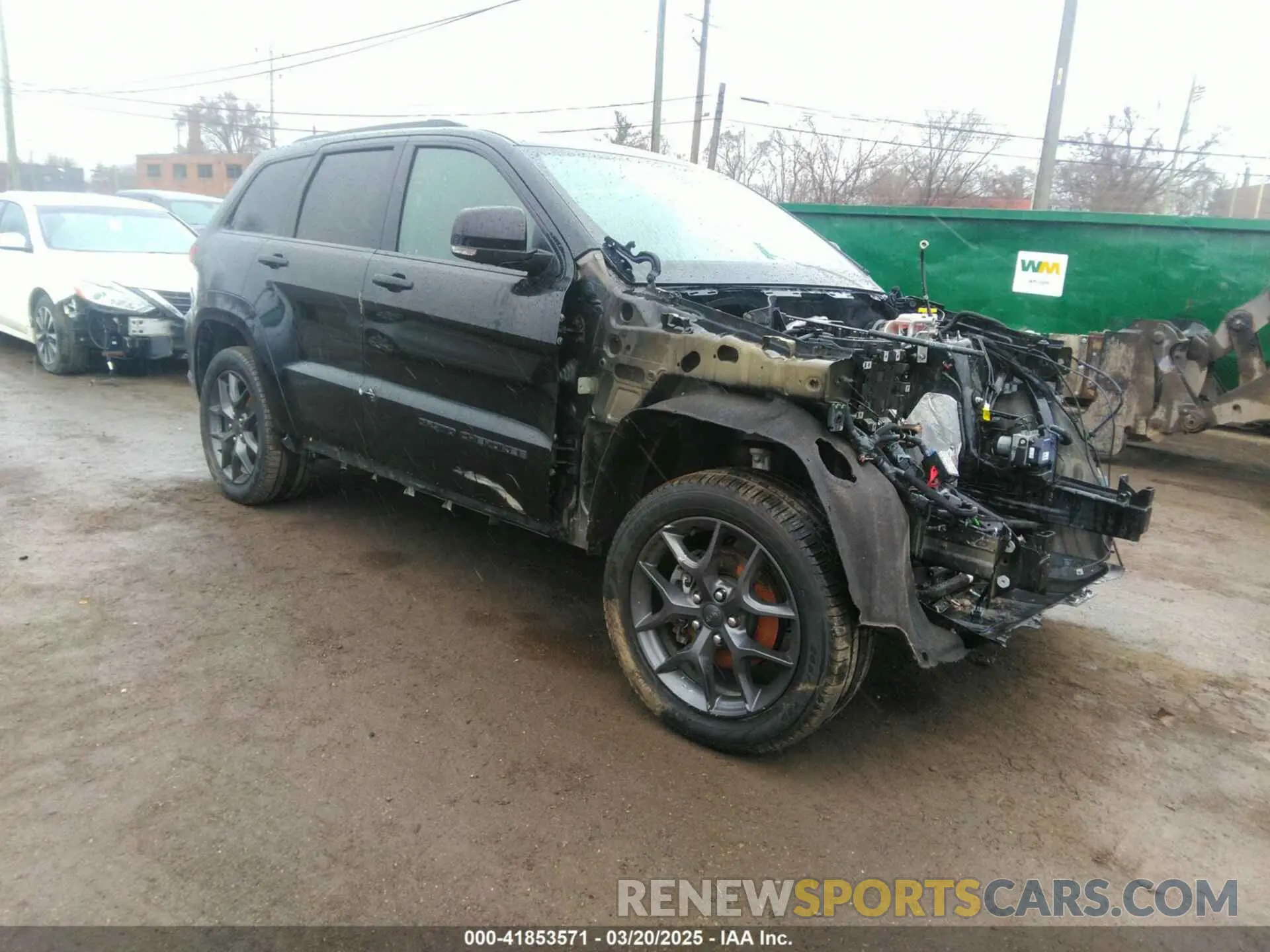1 Photograph of a damaged car 1C4RJFBG5LC326526 JEEP GRAND CHEROKEE 2020