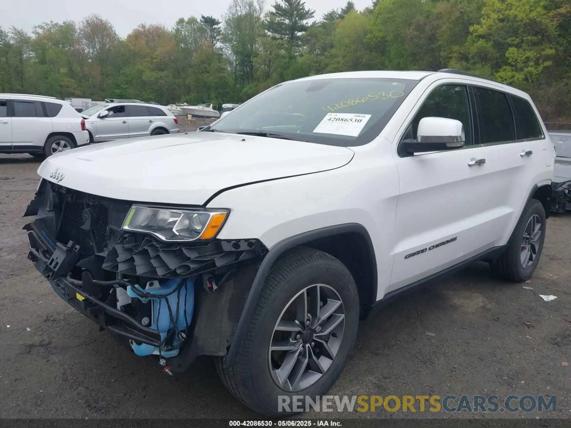 2 Photograph of a damaged car 1C4RJFBG6LC167435 JEEP GRAND CHEROKEE 2020