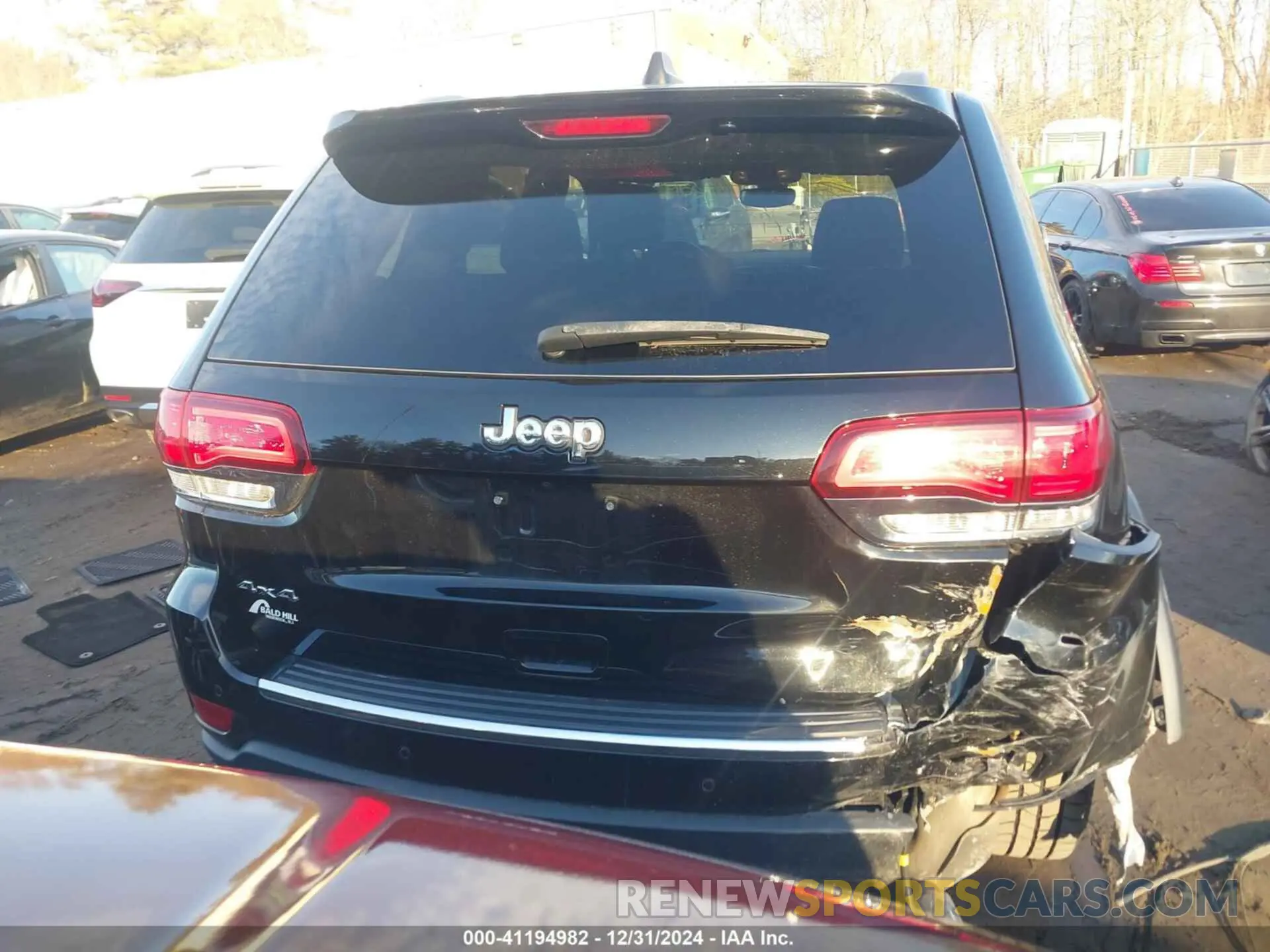 16 Photograph of a damaged car 1C4RJFBG6LC177303 JEEP GRAND CHEROKEE 2020