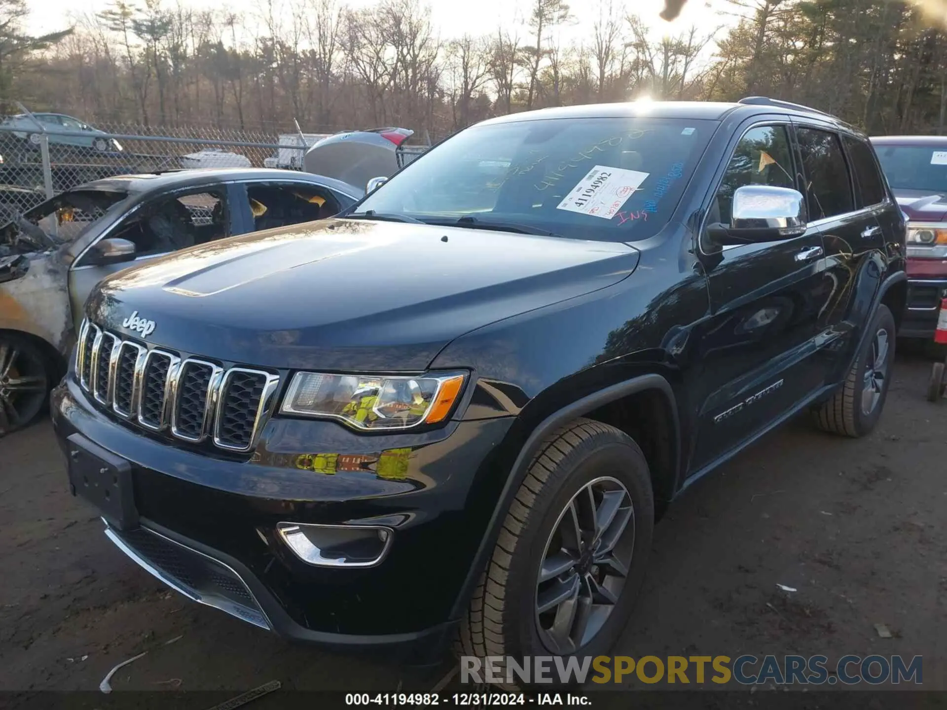 2 Photograph of a damaged car 1C4RJFBG6LC177303 JEEP GRAND CHEROKEE 2020
