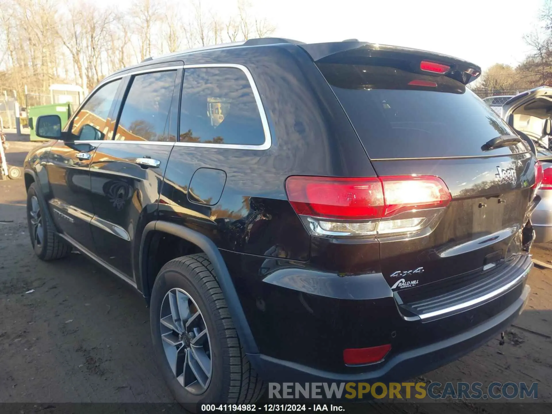 3 Photograph of a damaged car 1C4RJFBG6LC177303 JEEP GRAND CHEROKEE 2020