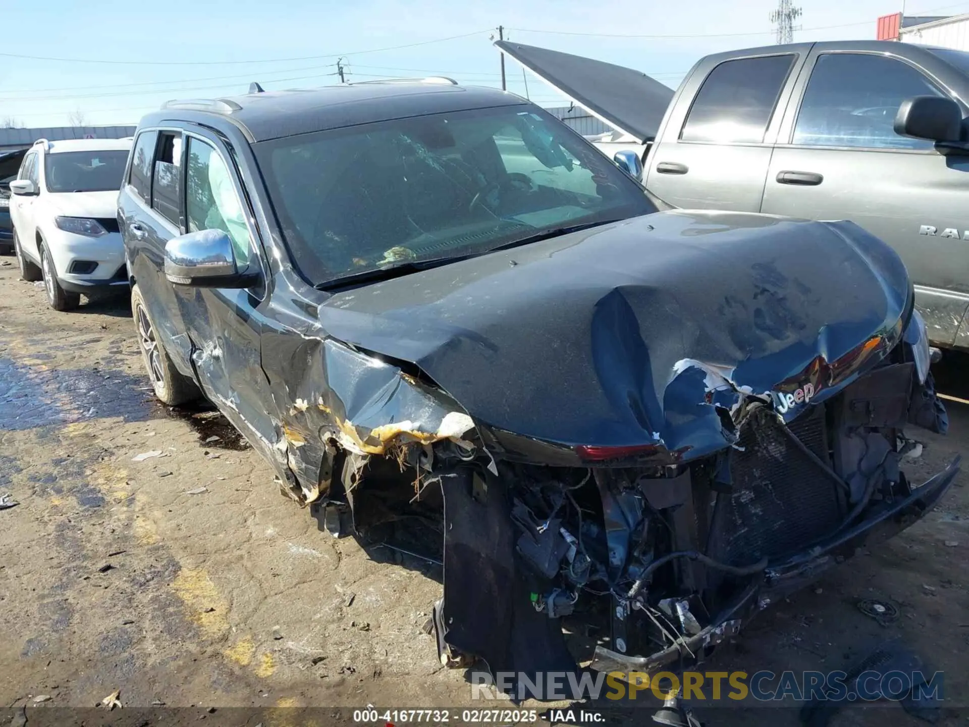 1 Photograph of a damaged car 1C4RJFBG6LC314627 JEEP GRAND CHEROKEE 2020