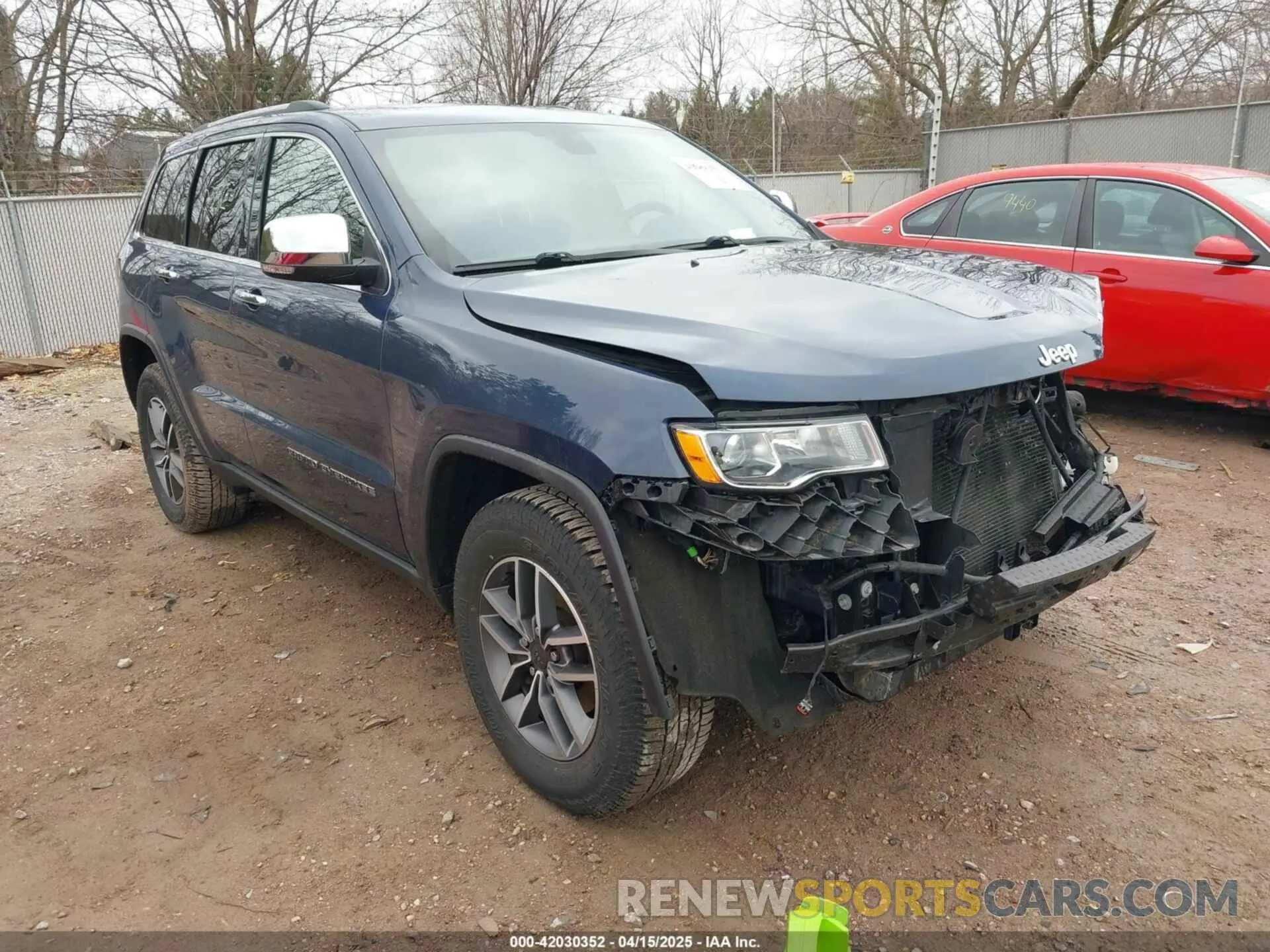 1 Photograph of a damaged car 1C4RJFBG6LC416672 JEEP GRAND CHEROKEE 2020