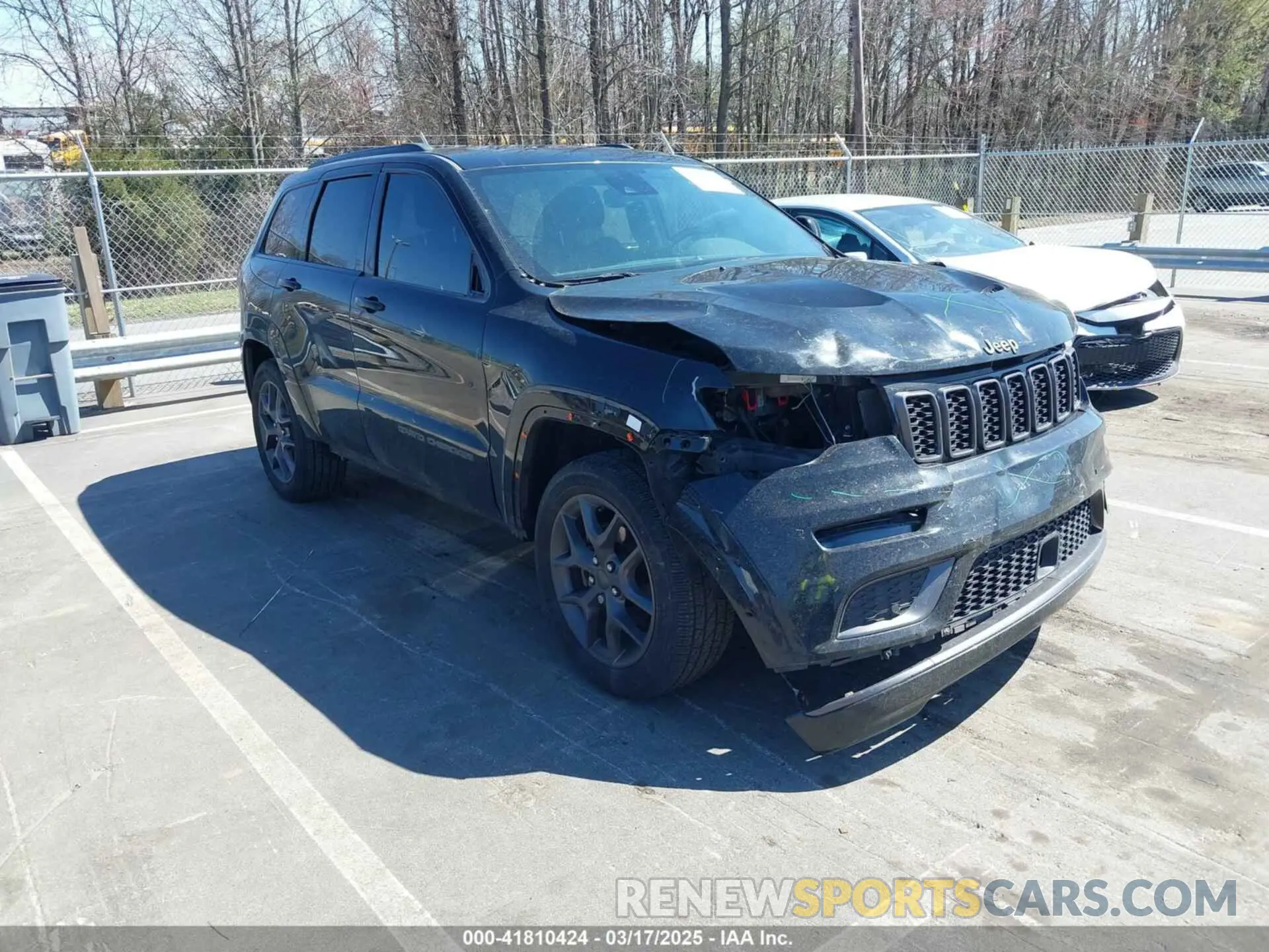 1 Photograph of a damaged car 1C4RJFBG6LC434475 JEEP GRAND CHEROKEE 2020