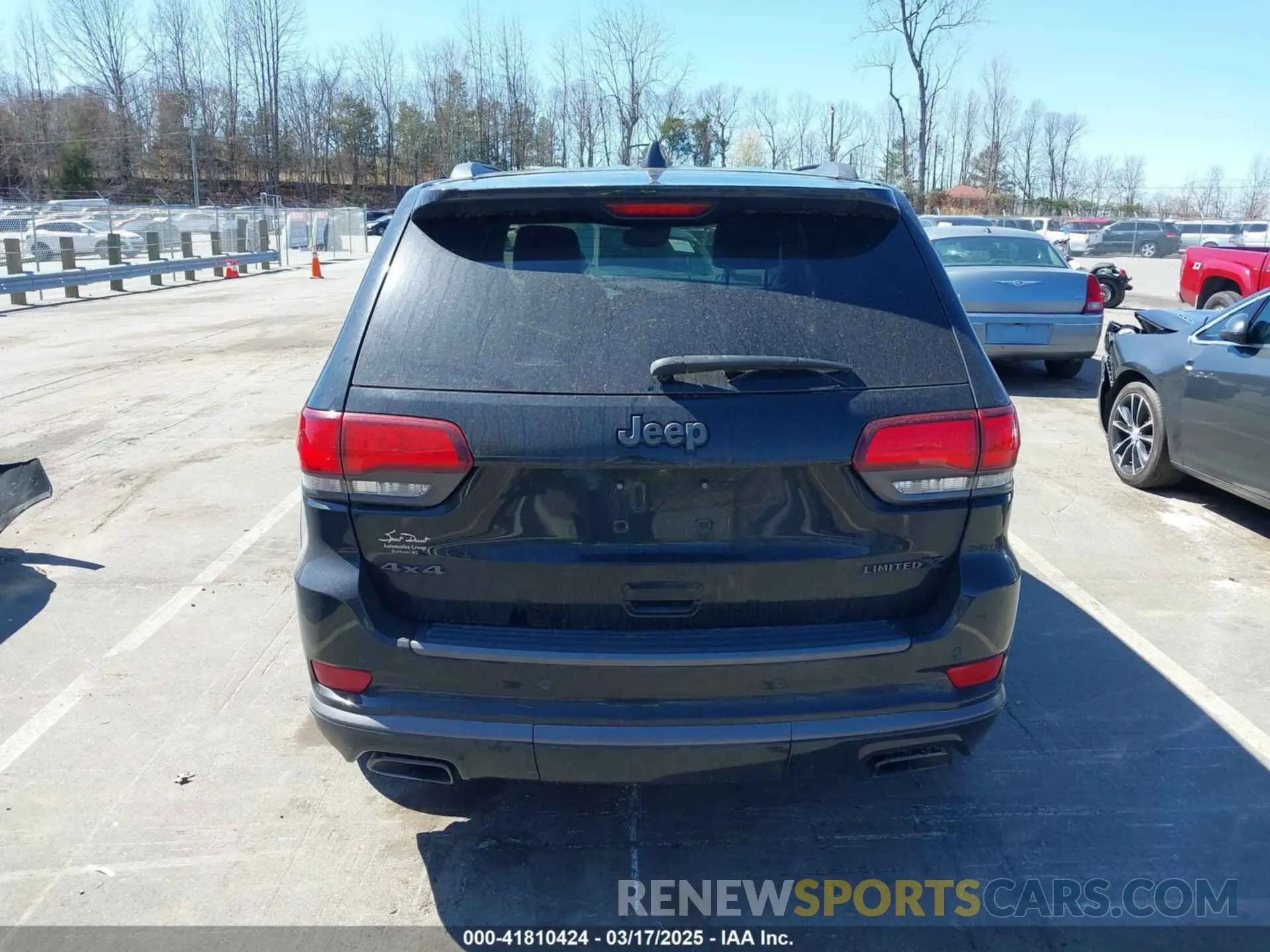 16 Photograph of a damaged car 1C4RJFBG6LC434475 JEEP GRAND CHEROKEE 2020