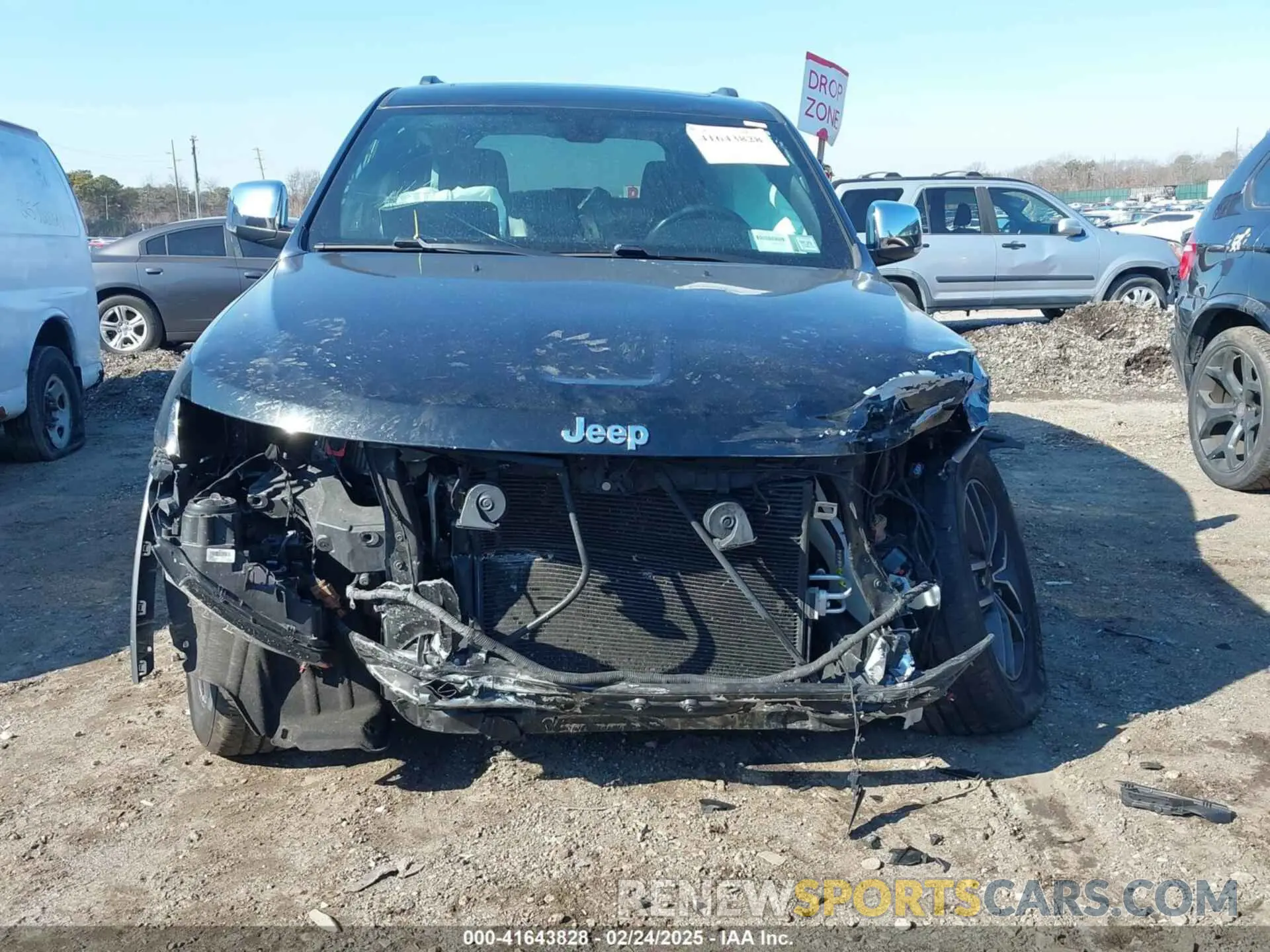 13 Photograph of a damaged car 1C4RJFBG6LC434606 JEEP GRAND CHEROKEE 2020