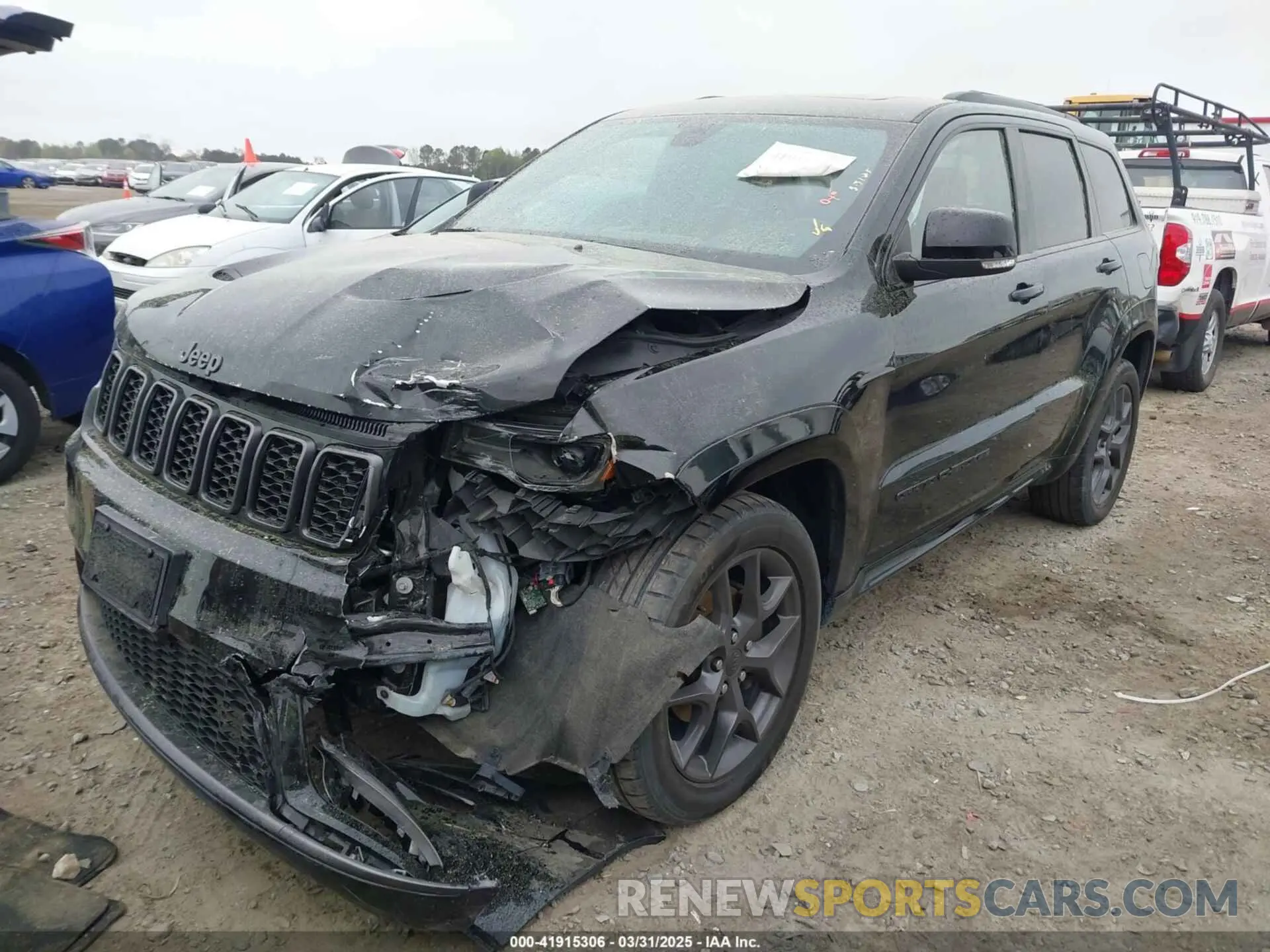 2 Photograph of a damaged car 1C4RJFBG6LC435870 JEEP GRAND CHEROKEE 2020