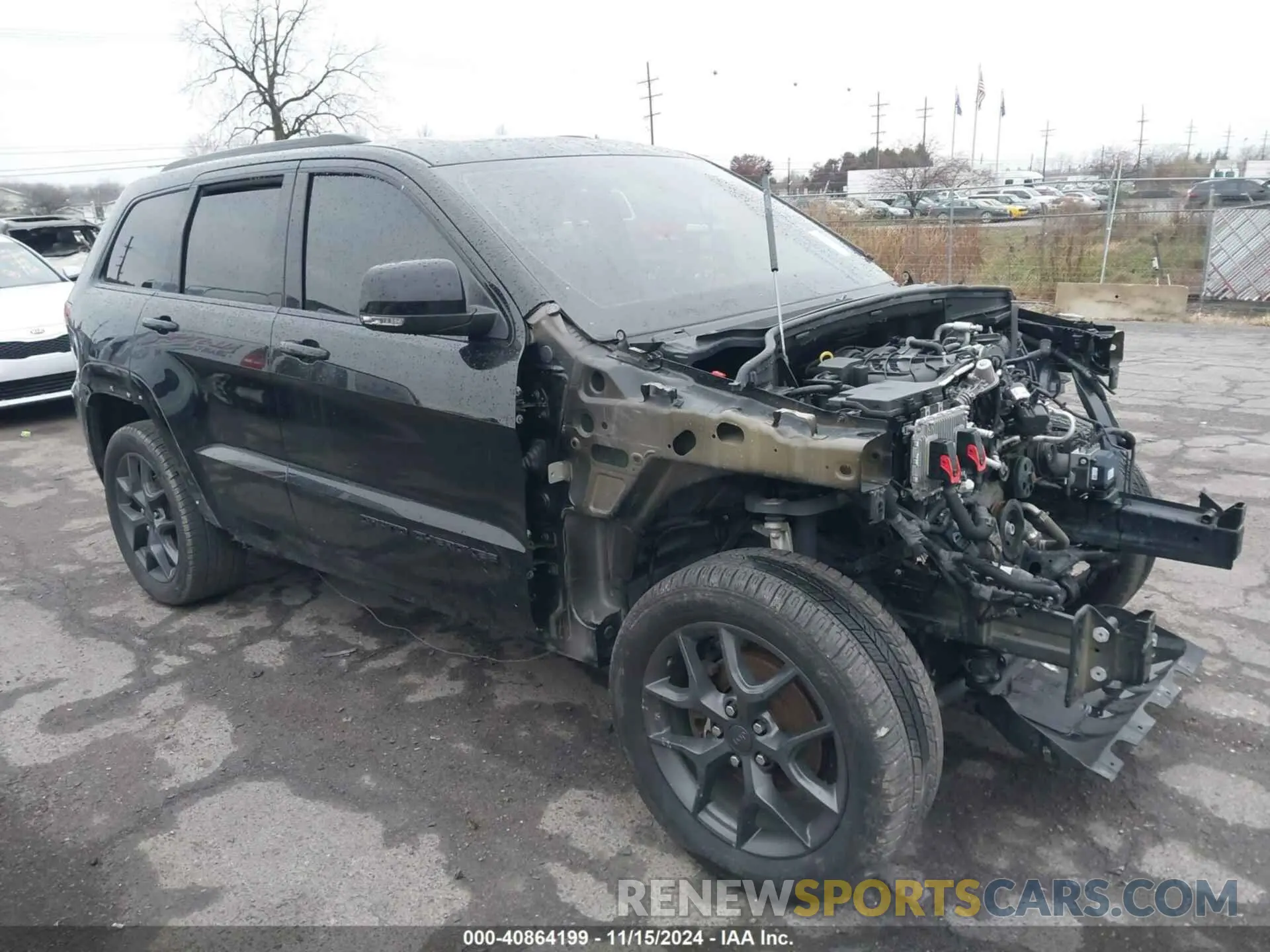 1 Photograph of a damaged car 1C4RJFBG7LC126862 JEEP GRAND CHEROKEE 2020