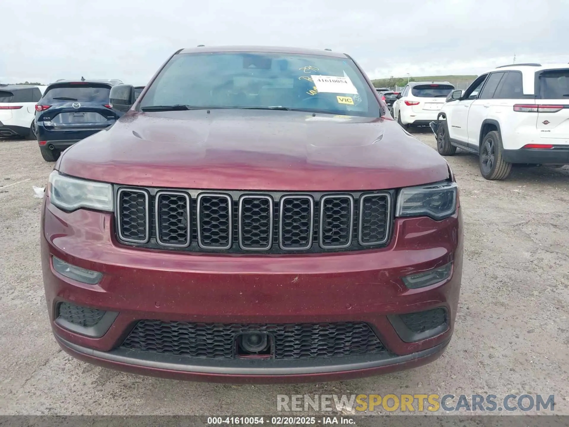 12 Photograph of a damaged car 1C4RJFBG7LC418575 JEEP GRAND CHEROKEE 2020