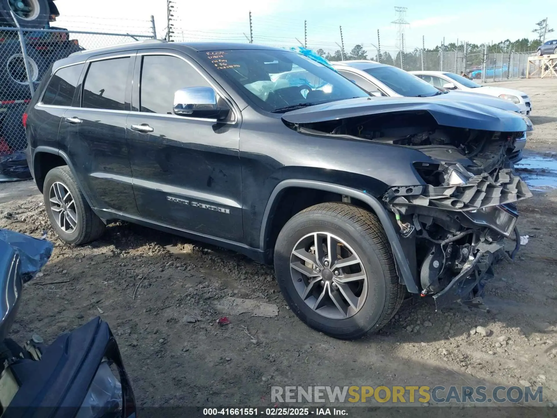 1 Photograph of a damaged car 1C4RJFBG9LC310507 JEEP GRAND CHEROKEE 2020