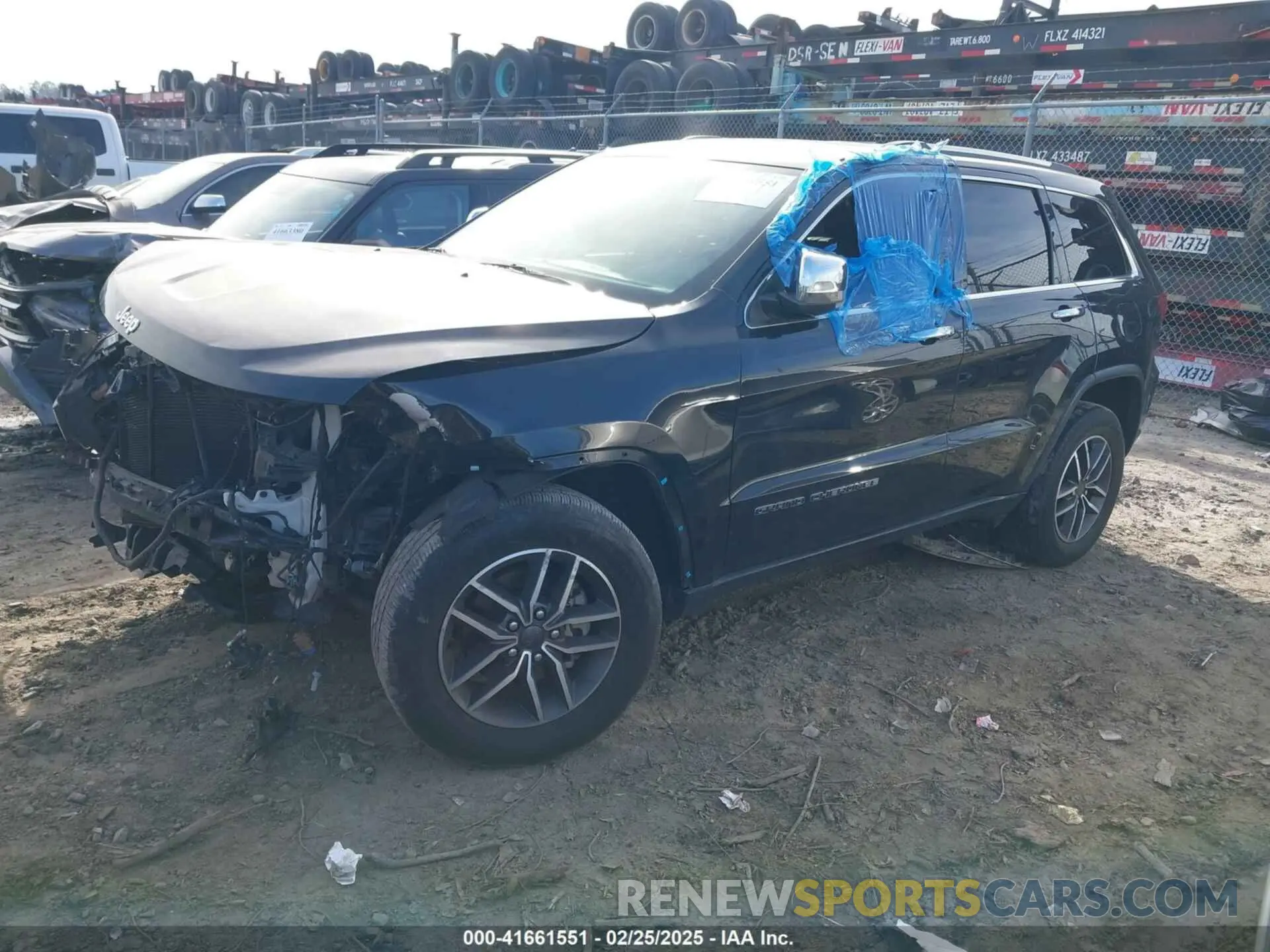 2 Photograph of a damaged car 1C4RJFBG9LC310507 JEEP GRAND CHEROKEE 2020