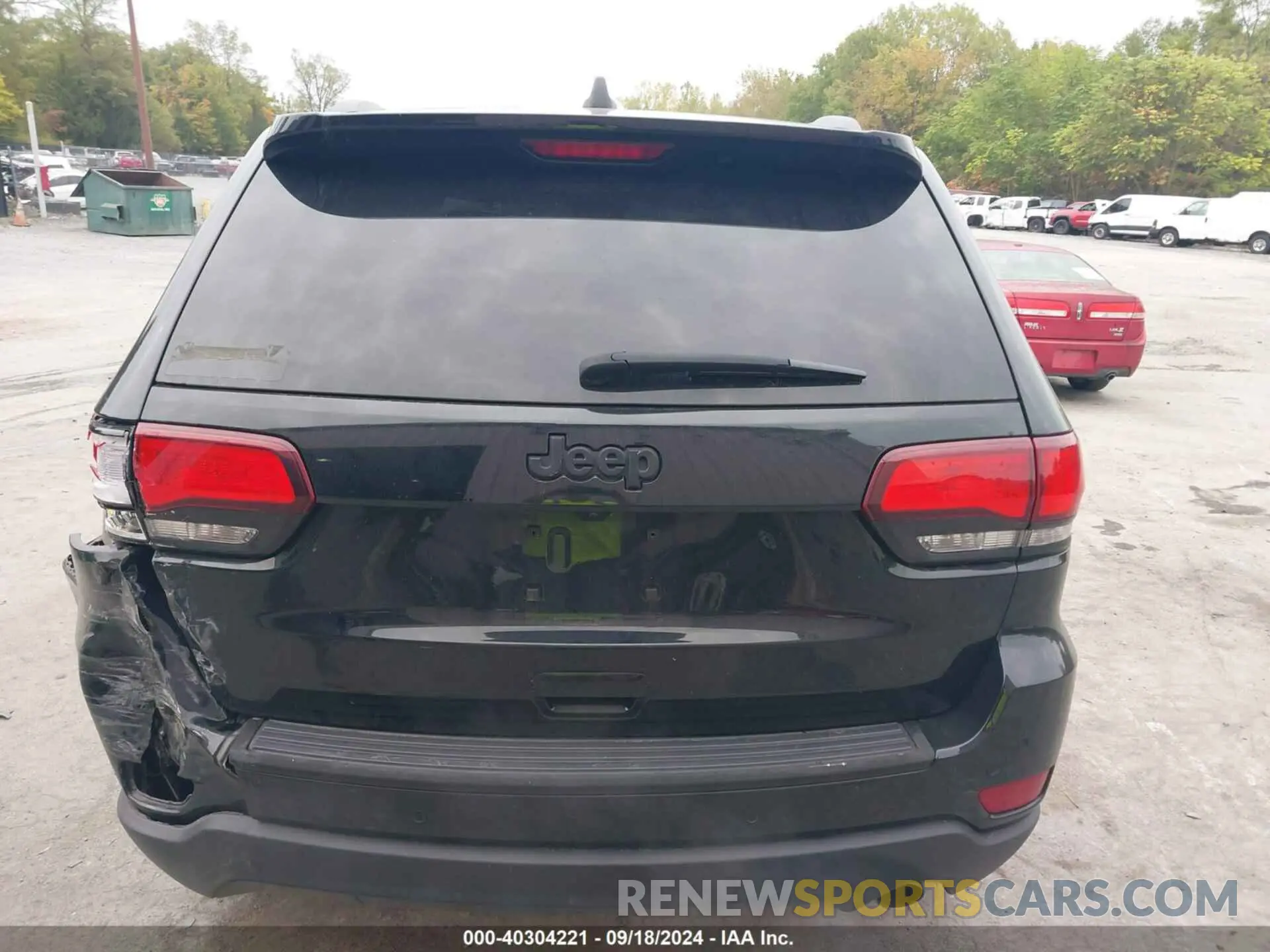 16 Photograph of a damaged car 1C4RJFBG9LC417752 JEEP GRAND CHEROKEE 2020