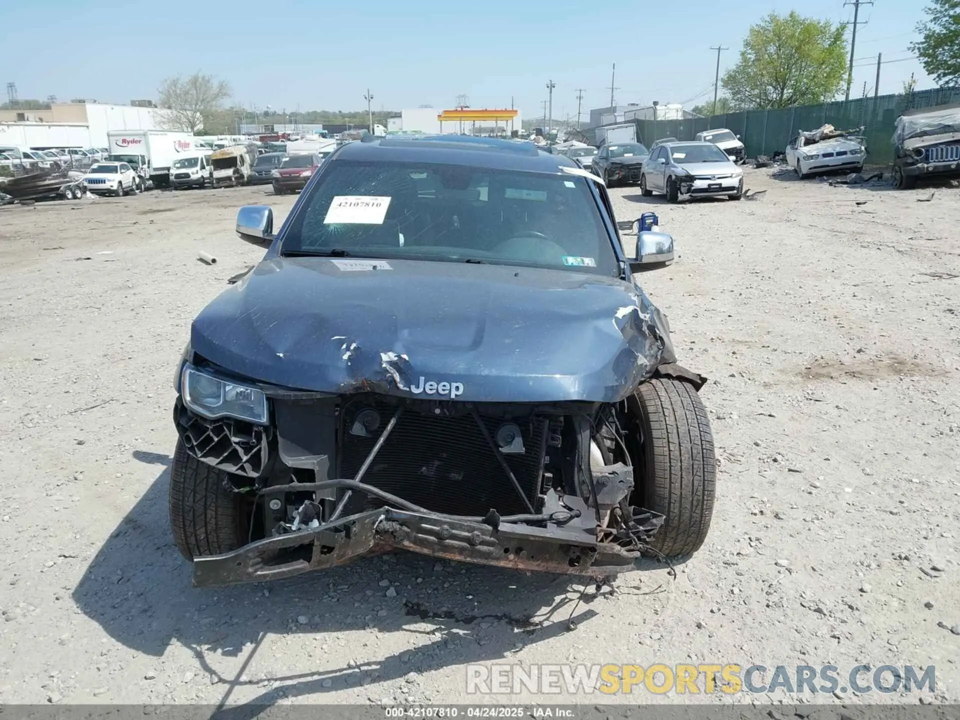 13 Photograph of a damaged car 1C4RJFBG9LC425074 JEEP GRAND CHEROKEE 2020