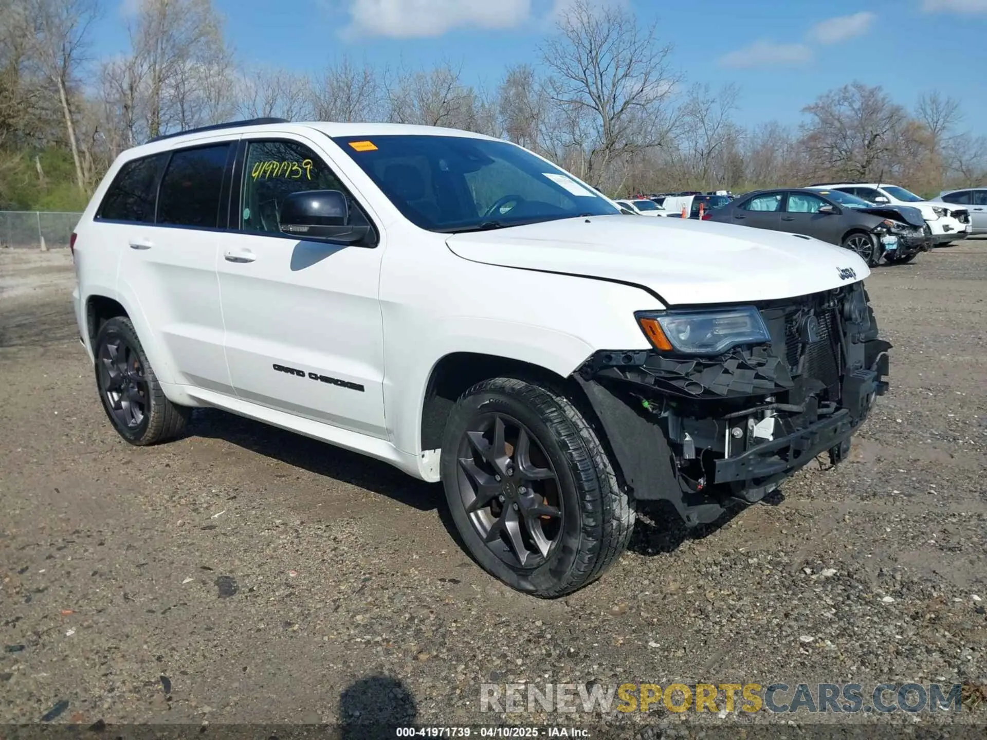 1 Photograph of a damaged car 1C4RJFBGXLC152131 JEEP GRAND CHEROKEE 2020