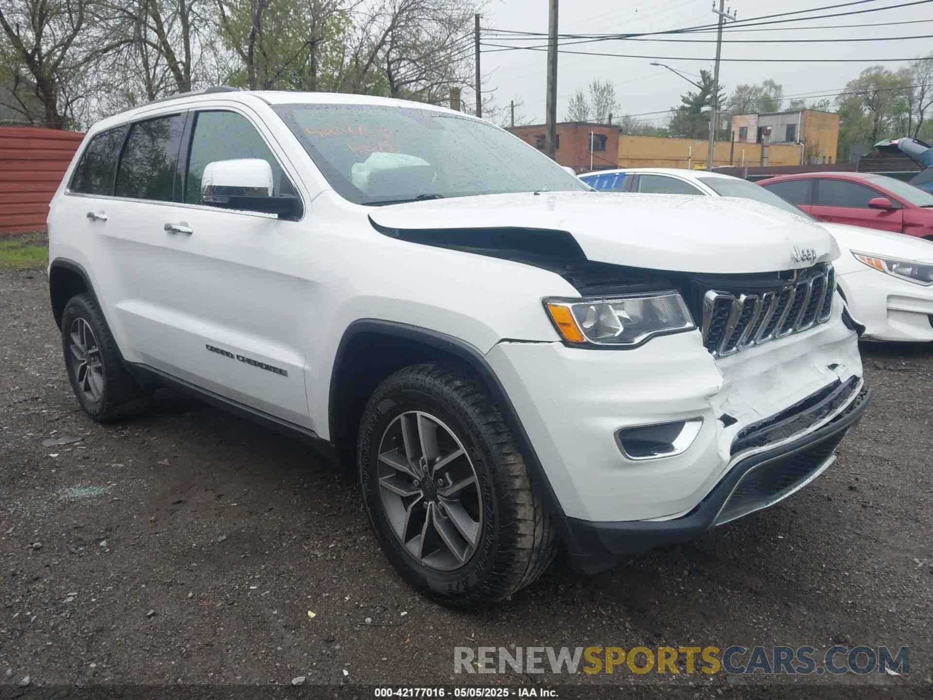 1 Photograph of a damaged car 1C4RJFBGXLC344522 JEEP GRAND CHEROKEE 2020