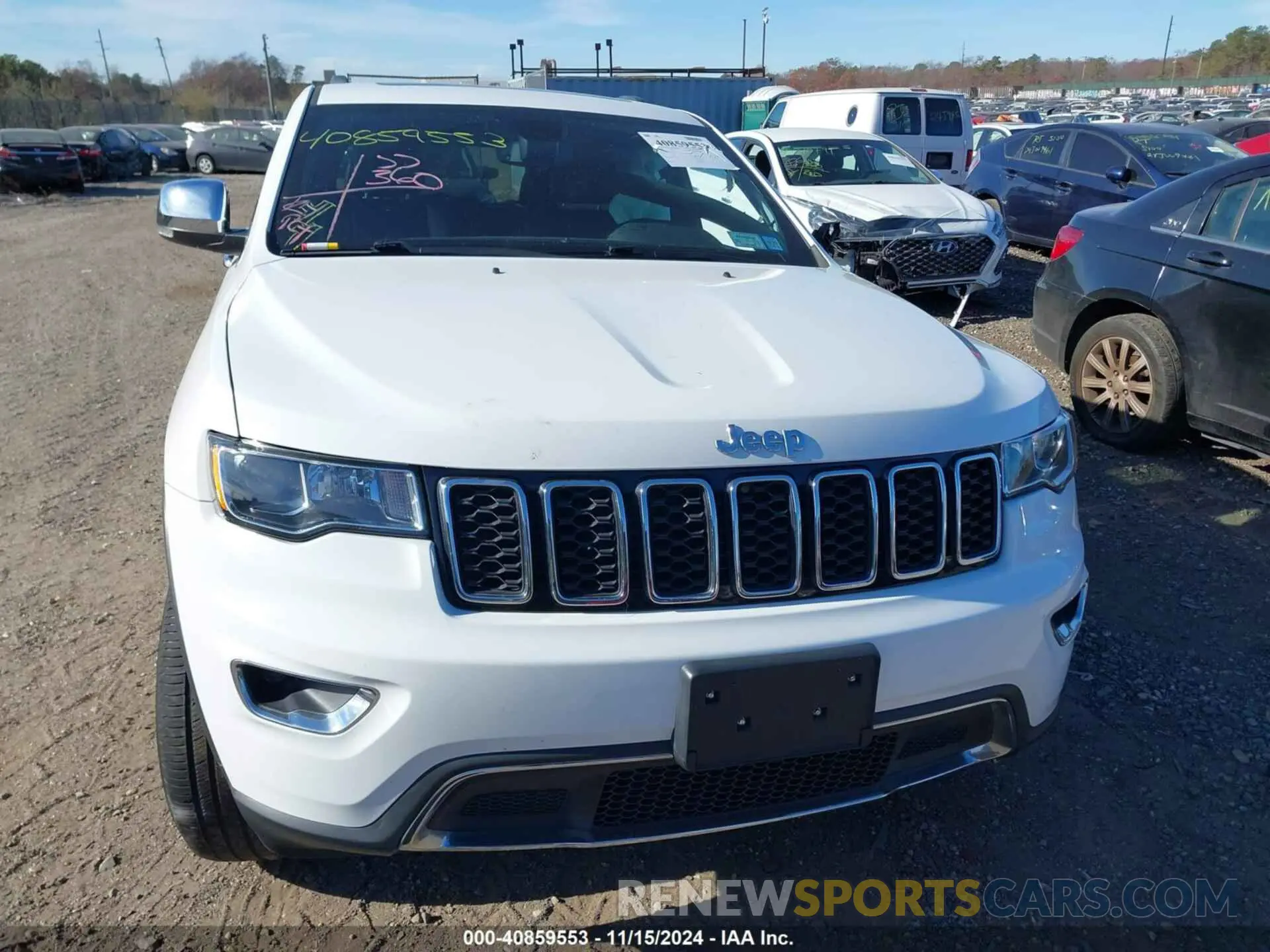 12 Photograph of a damaged car 1C4RJFBGXLC415542 JEEP GRAND CHEROKEE 2020