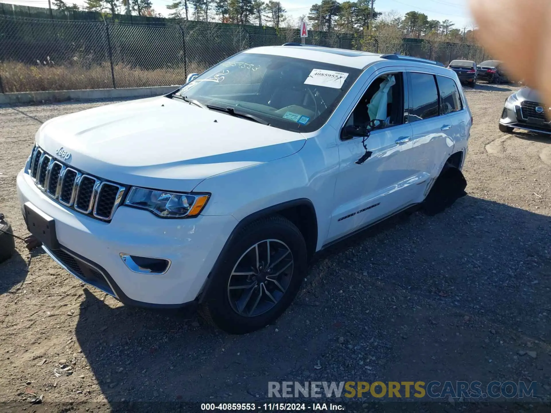 2 Photograph of a damaged car 1C4RJFBGXLC415542 JEEP GRAND CHEROKEE 2020
