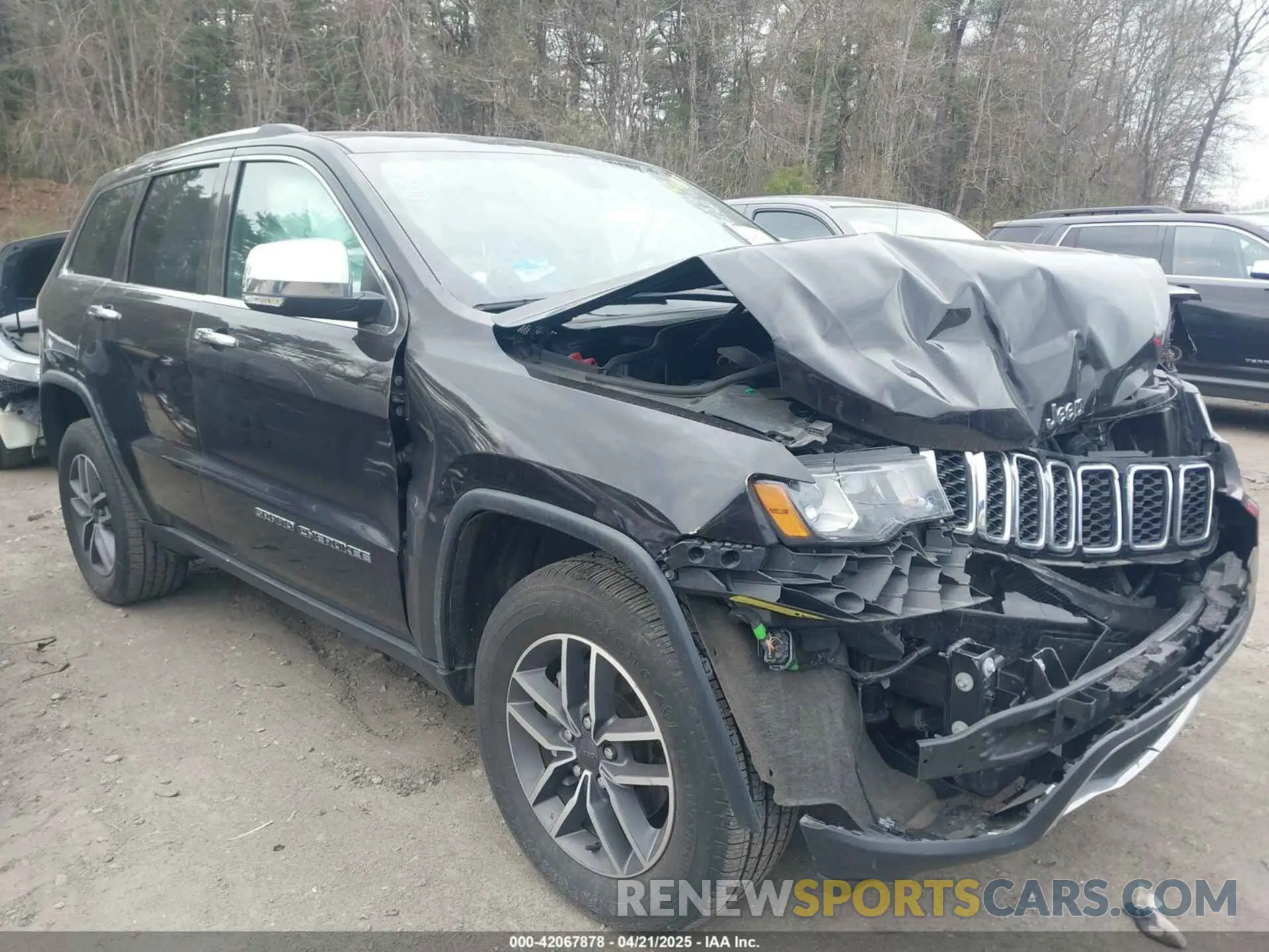 1 Photograph of a damaged car 1C4RJFBGXLC426234 JEEP GRAND CHEROKEE 2020