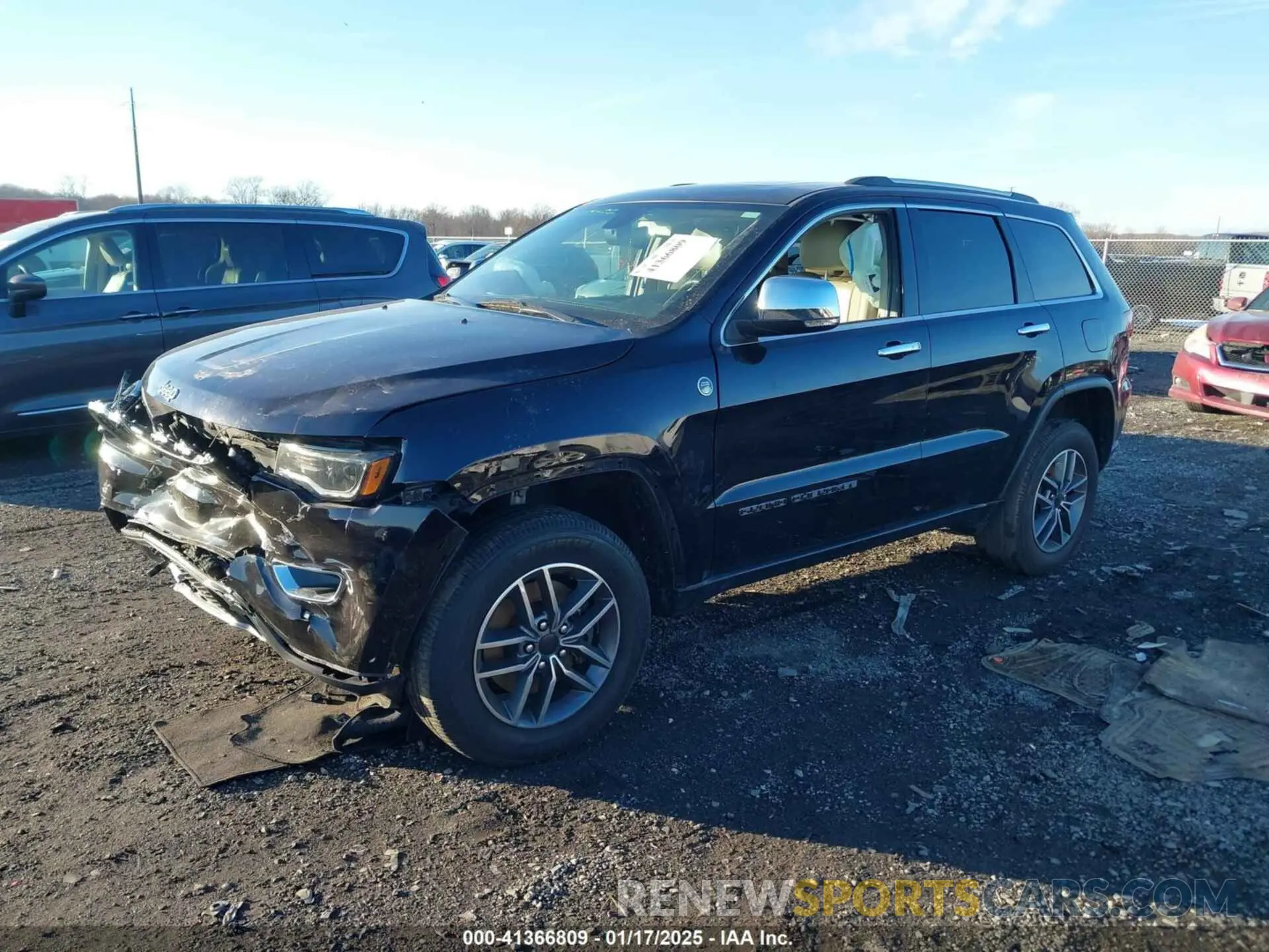 2 Photograph of a damaged car 1C4RJFBT5LC338639 JEEP GRAND CHEROKEE 2020