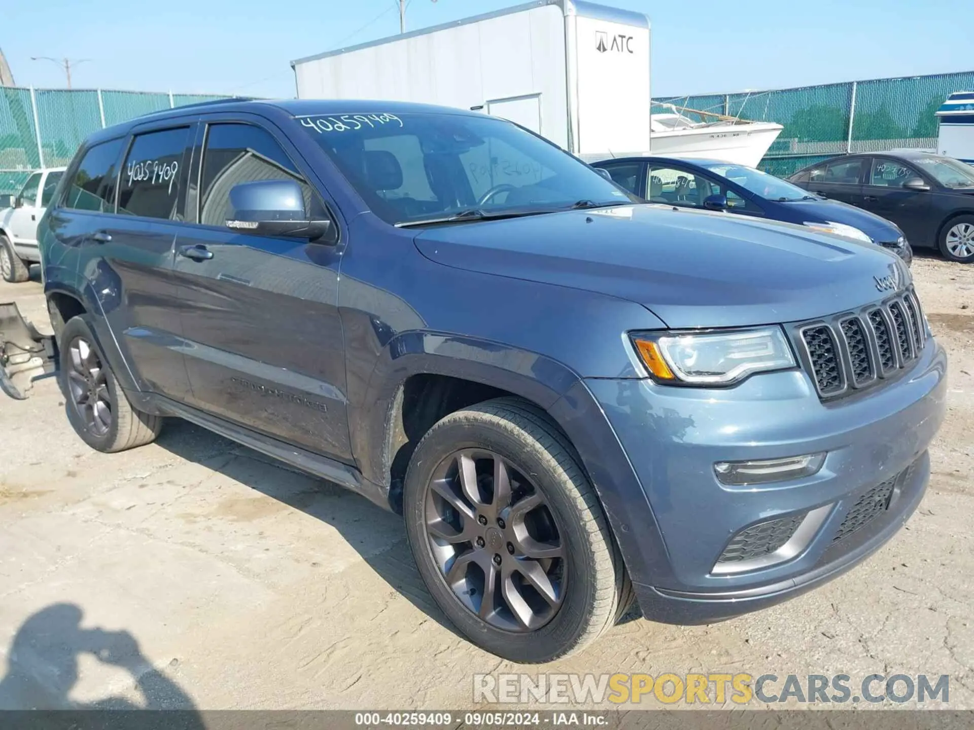 1 Photograph of a damaged car 1C4RJFCG7LC237863 JEEP GRAND CHEROKEE 2020