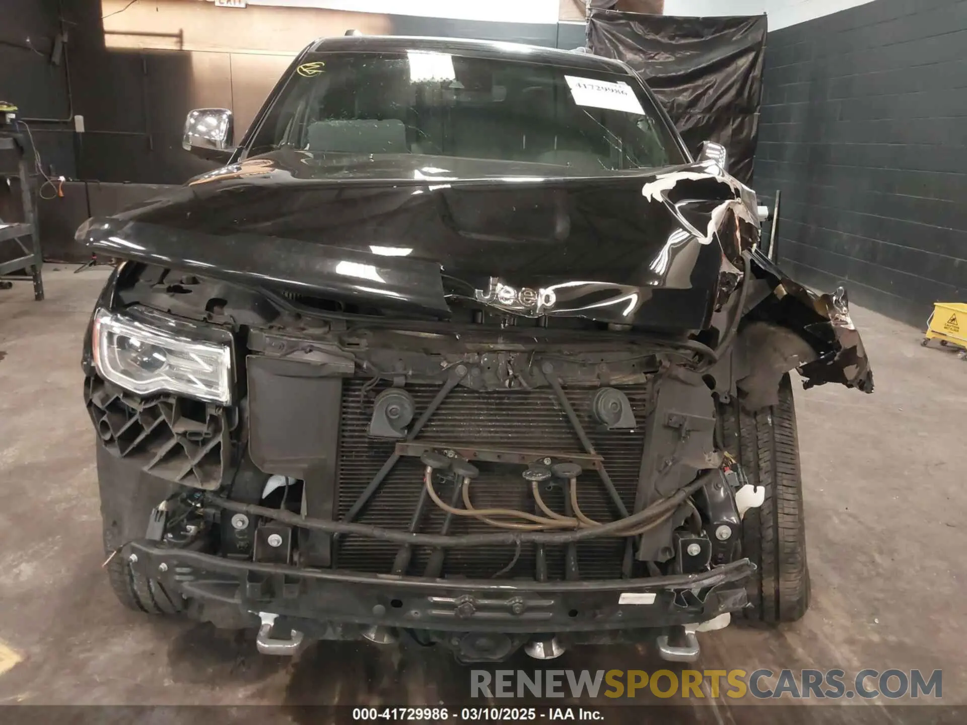 13 Photograph of a damaged car 1C4RJFCT2LC138400 JEEP GRAND CHEROKEE 2020