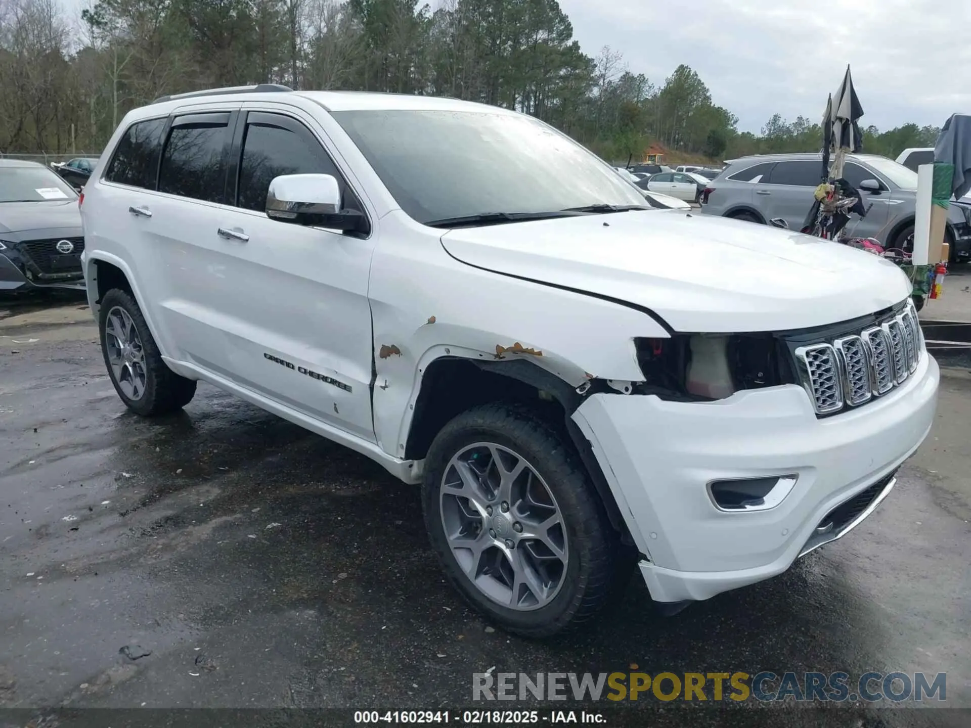 1 Photograph of a damaged car 1C4RJFCT4LC221357 JEEP GRAND CHEROKEE 2020