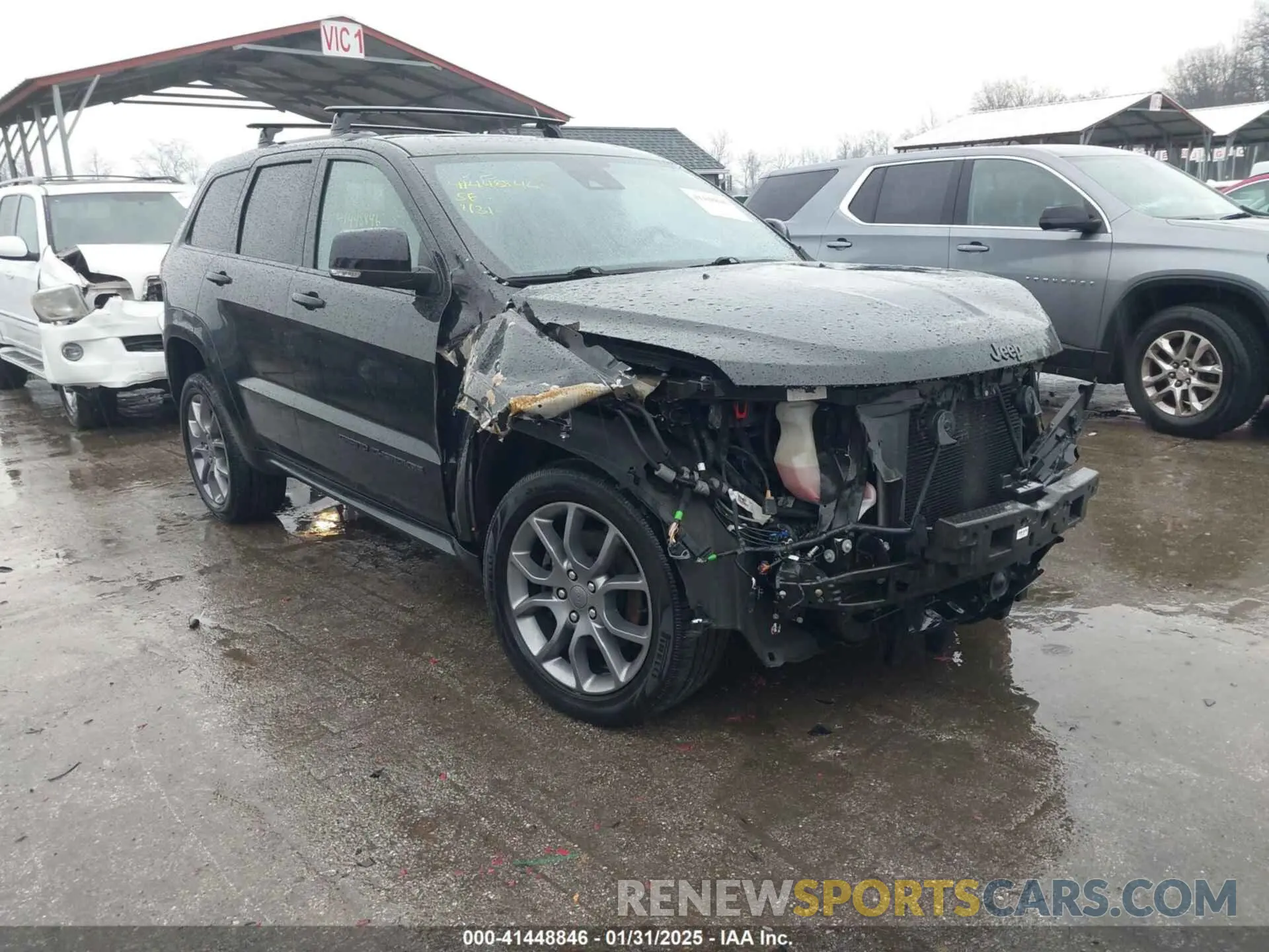 1 Photograph of a damaged car 1C4RJFCT4LC277315 JEEP GRAND CHEROKEE 2020