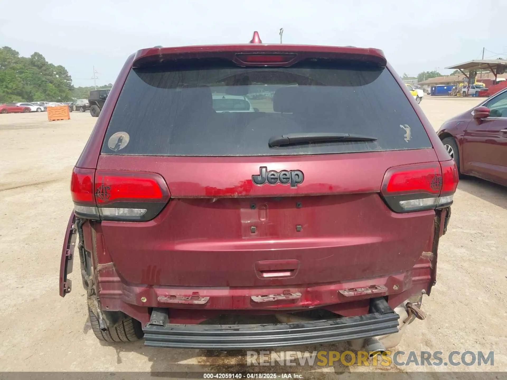 16 Photograph of a damaged car 1C4RJEAG0MC539722 JEEP GRAND CHEROKEE 2021