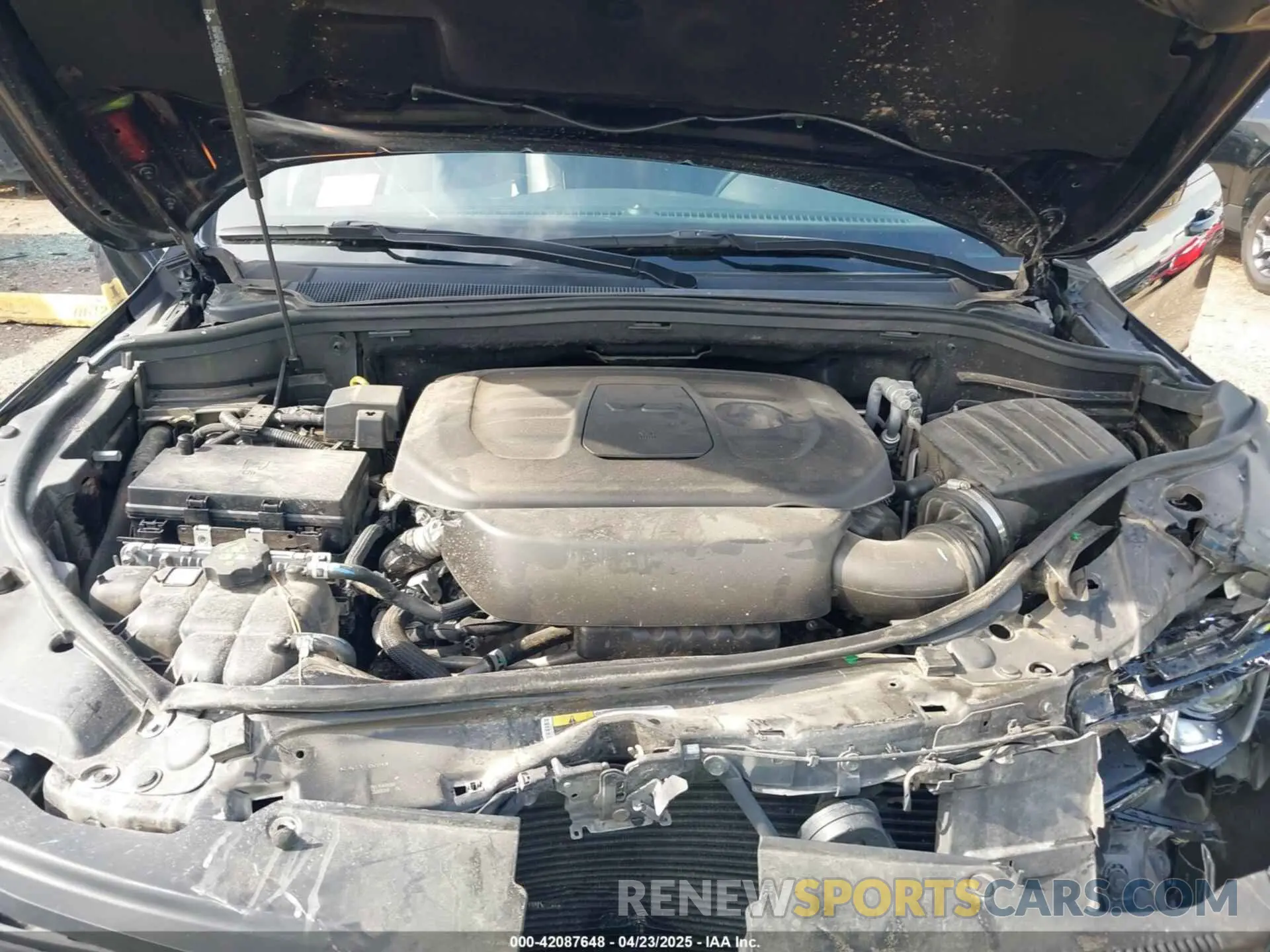 10 Photograph of a damaged car 1C4RJEAG0MC571375 JEEP GRAND CHEROKEE 2021