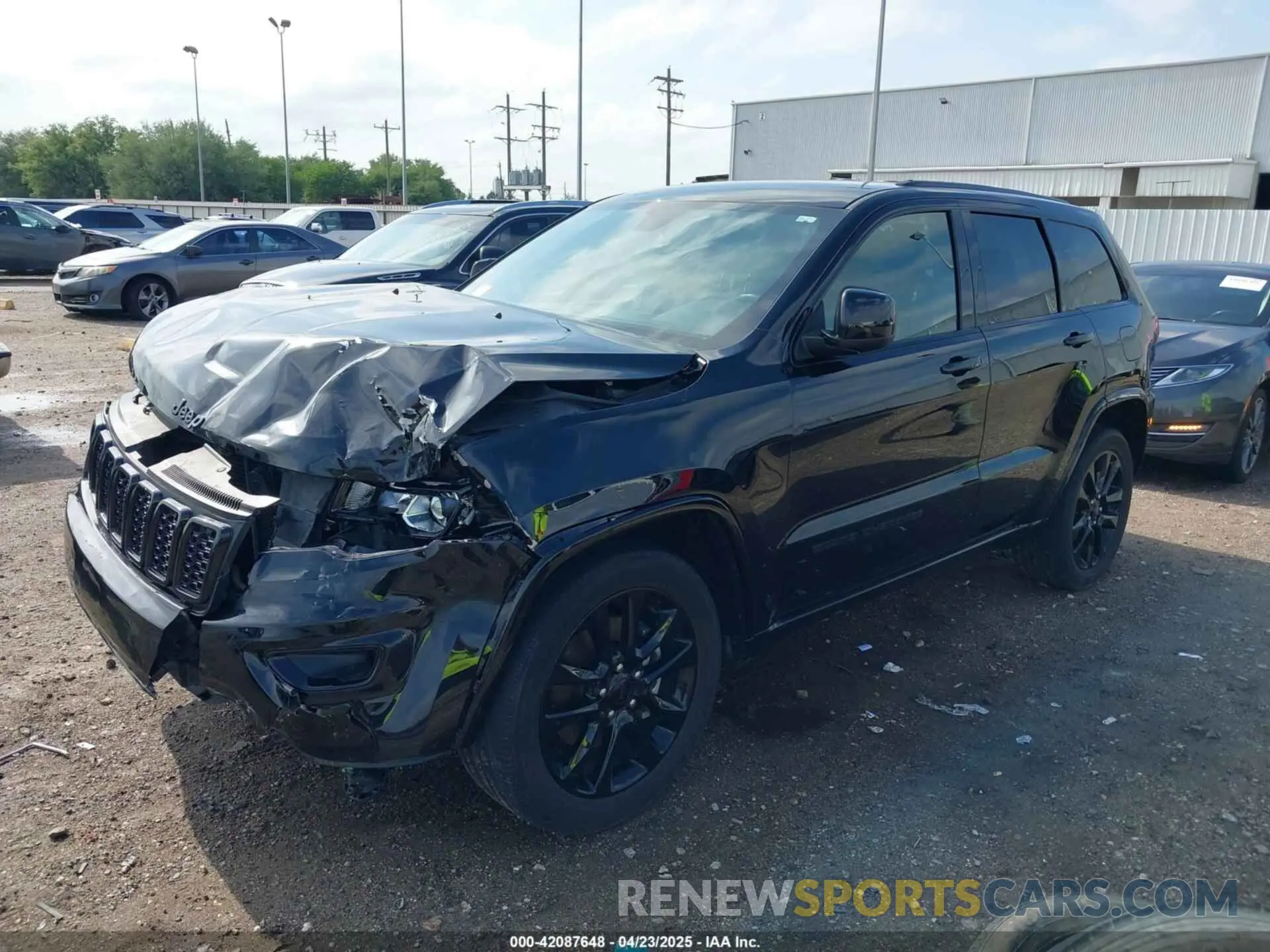 2 Photograph of a damaged car 1C4RJEAG0MC571375 JEEP GRAND CHEROKEE 2021