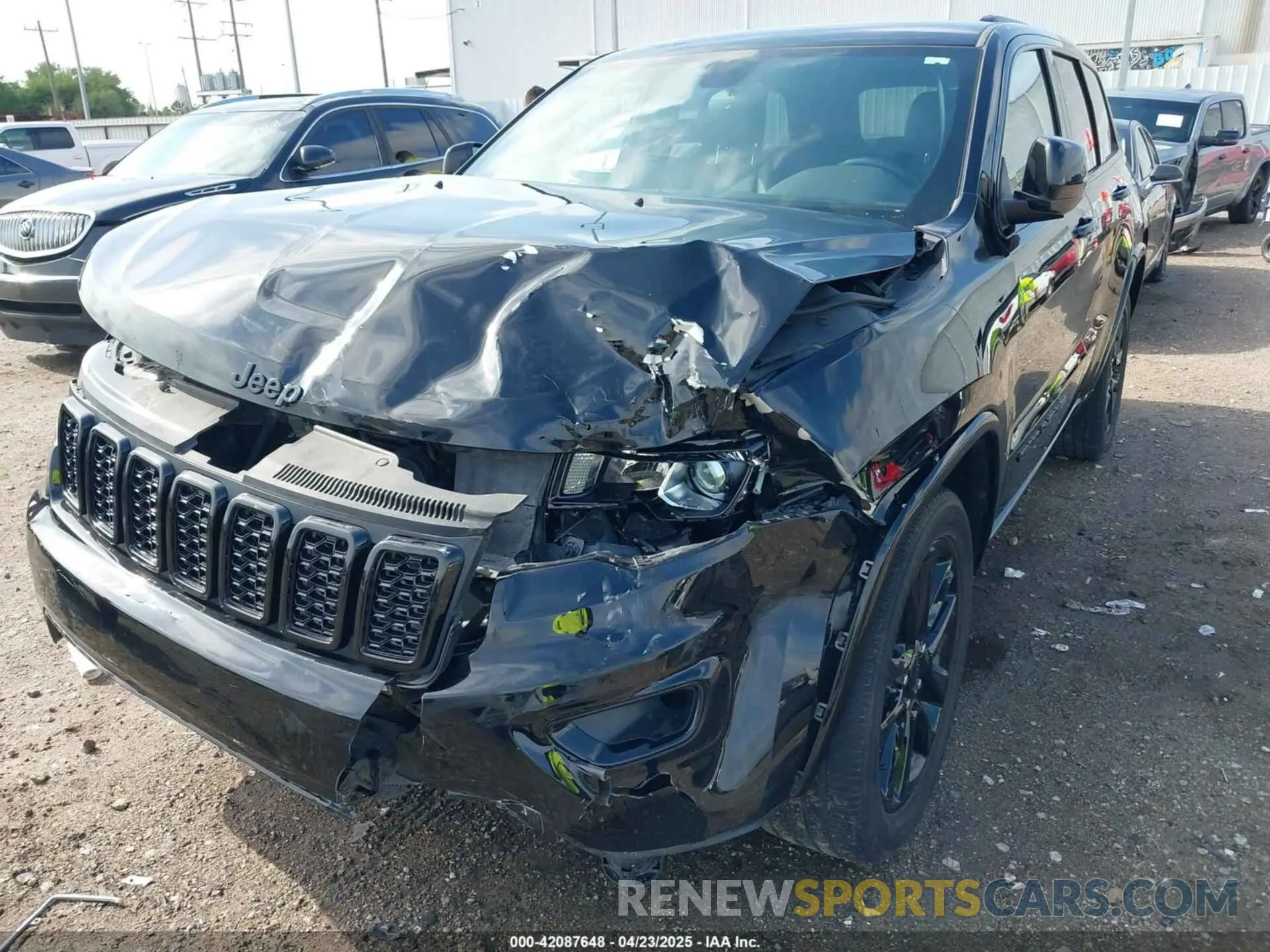 6 Photograph of a damaged car 1C4RJEAG0MC571375 JEEP GRAND CHEROKEE 2021