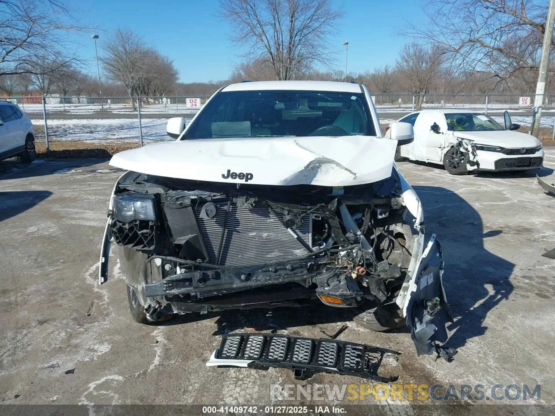 12 Photograph of a damaged car 1C4RJEAG0MC624799 JEEP GRAND CHEROKEE 2021