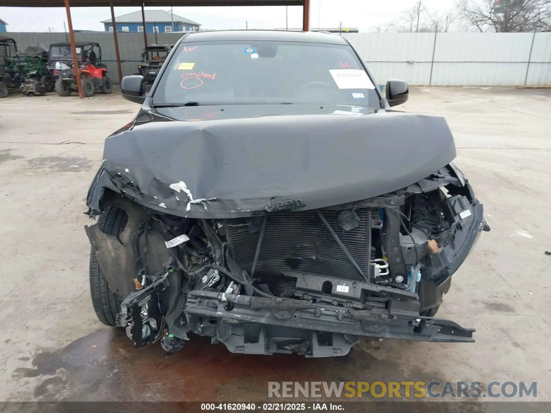 13 Photograph of a damaged car 1C4RJEAG2MC658324 JEEP GRAND CHEROKEE 2021