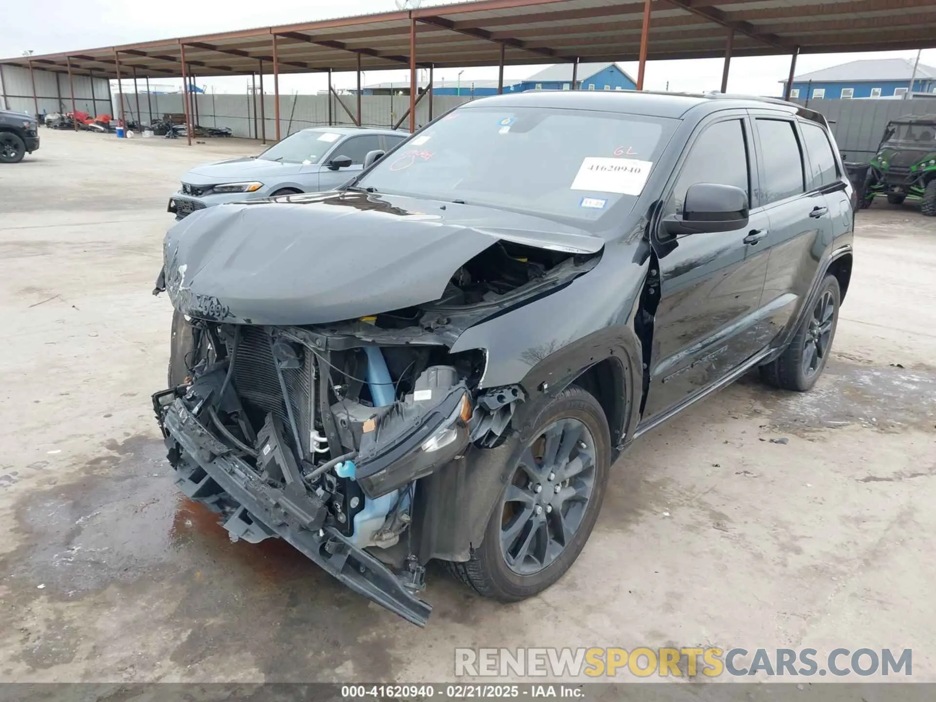 2 Photograph of a damaged car 1C4RJEAG2MC658324 JEEP GRAND CHEROKEE 2021
