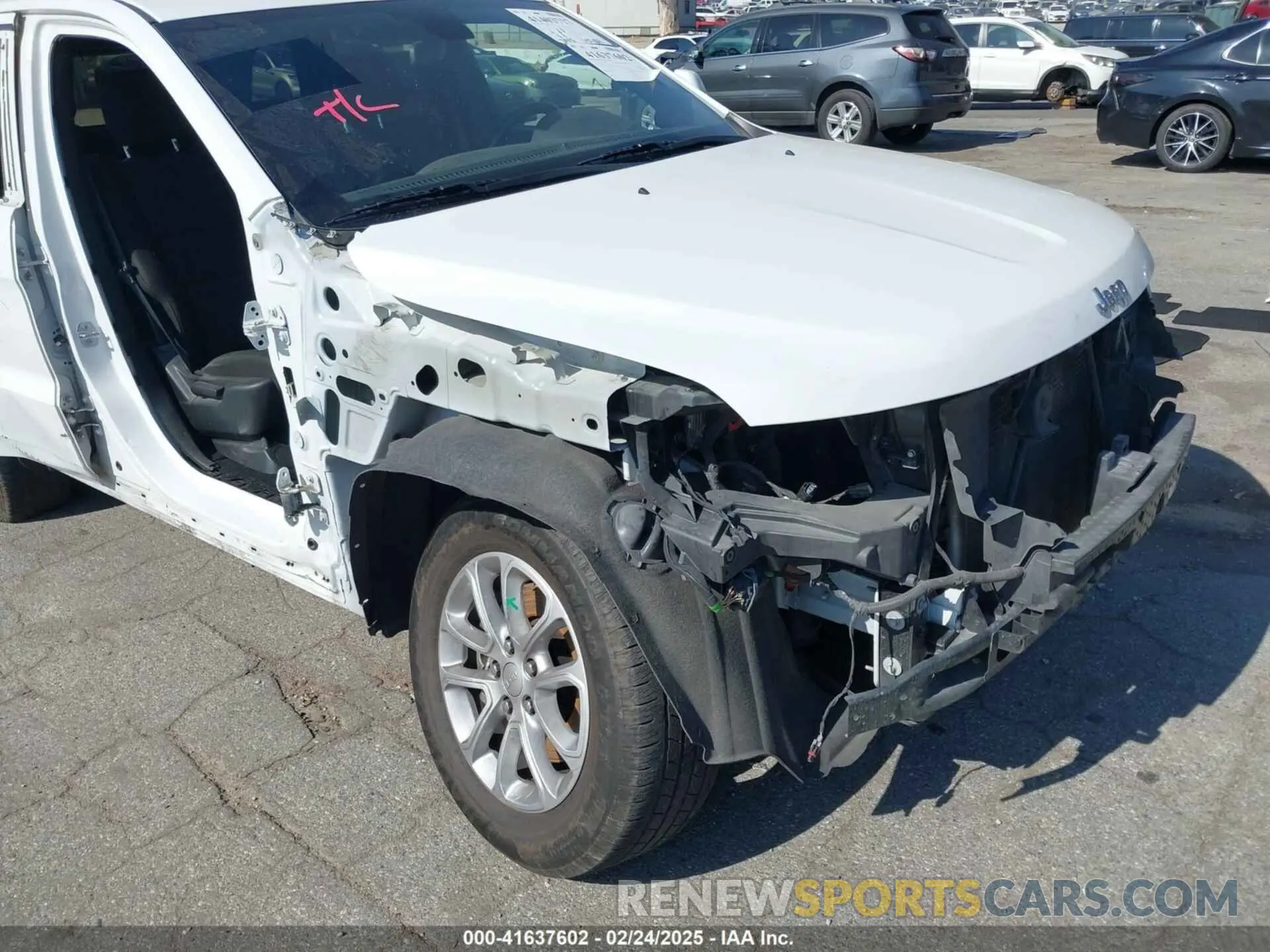 6 Photograph of a damaged car 1C4RJEAG3MC714500 JEEP GRAND CHEROKEE 2021