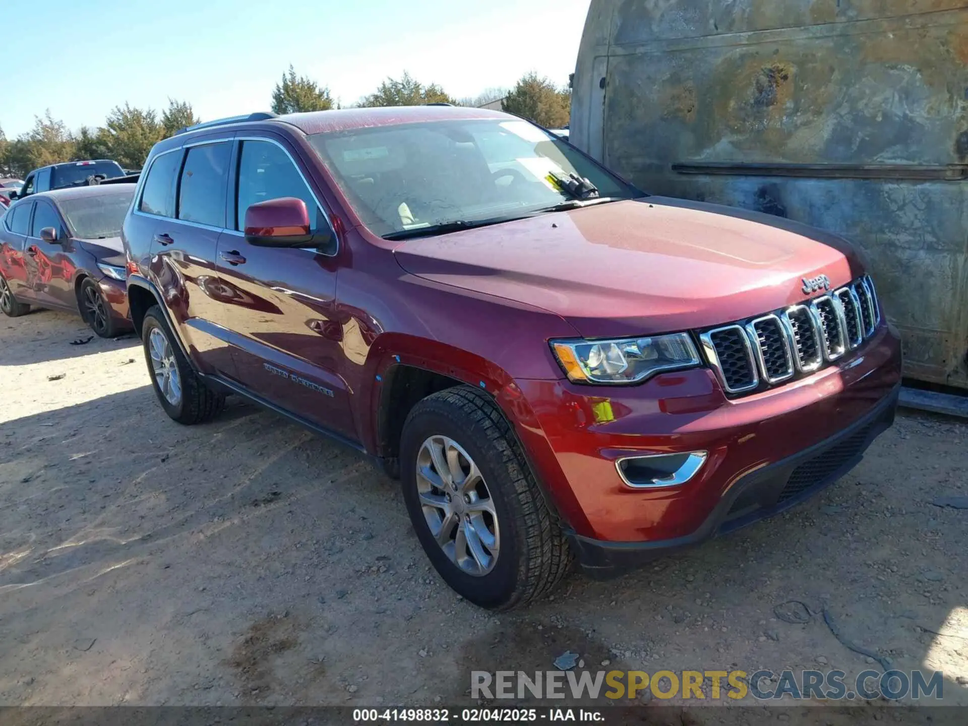 1 Photograph of a damaged car 1C4RJEAG3MC785745 JEEP GRAND CHEROKEE 2021