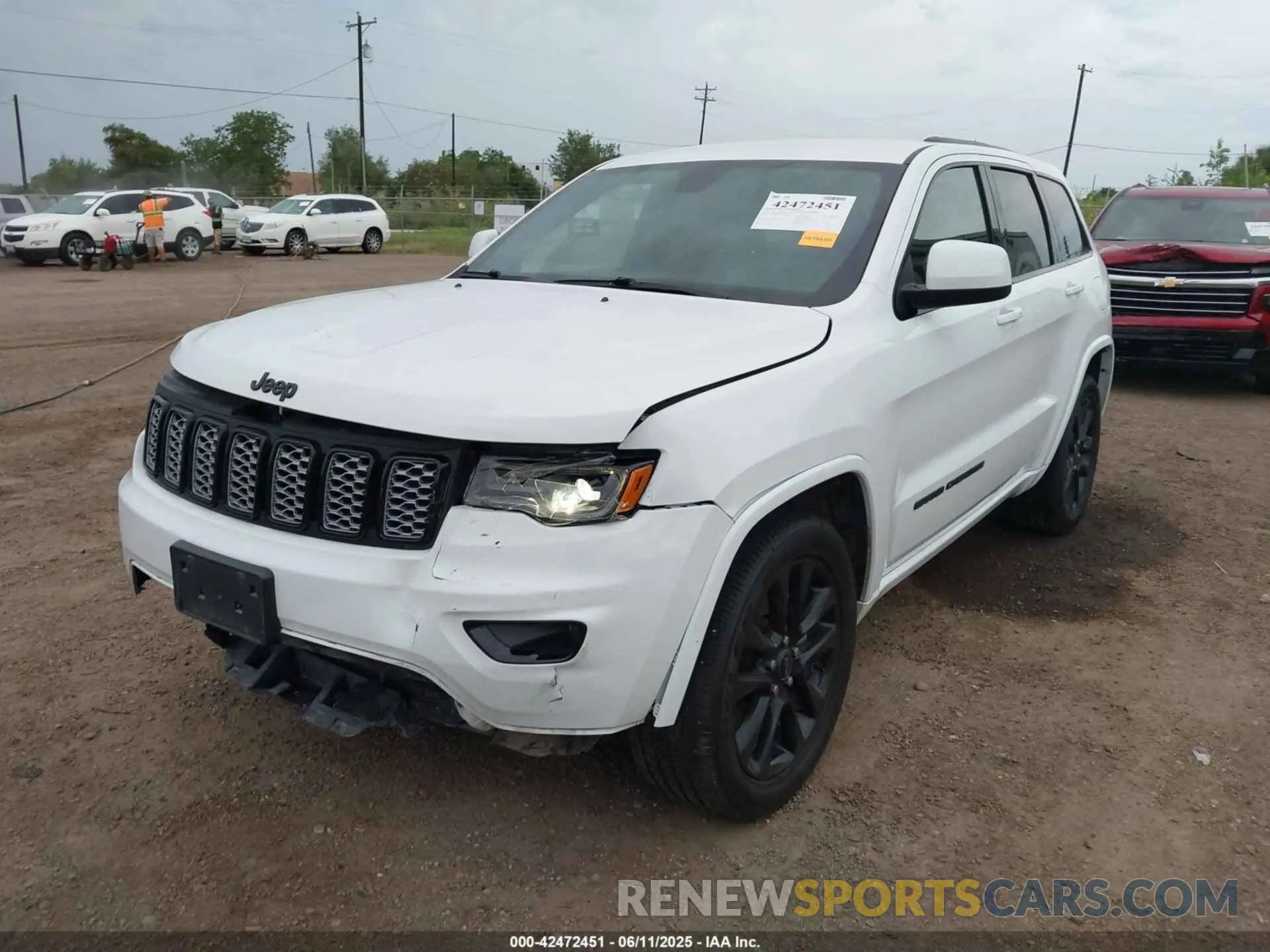 6 Photograph of a damaged car 1C4RJEAG3MC830957 JEEP GRAND CHEROKEE 2021