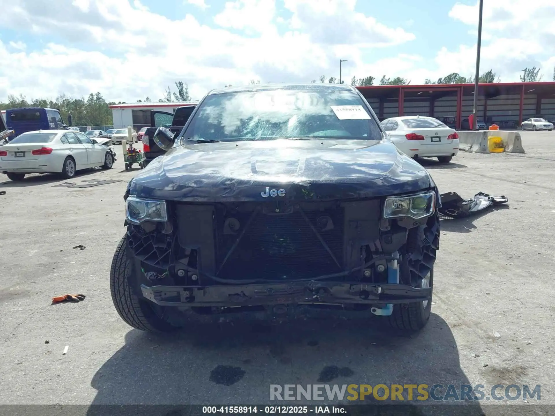 6 Photograph of a damaged car 1C4RJEAG5MC843953 JEEP GRAND CHEROKEE 2021