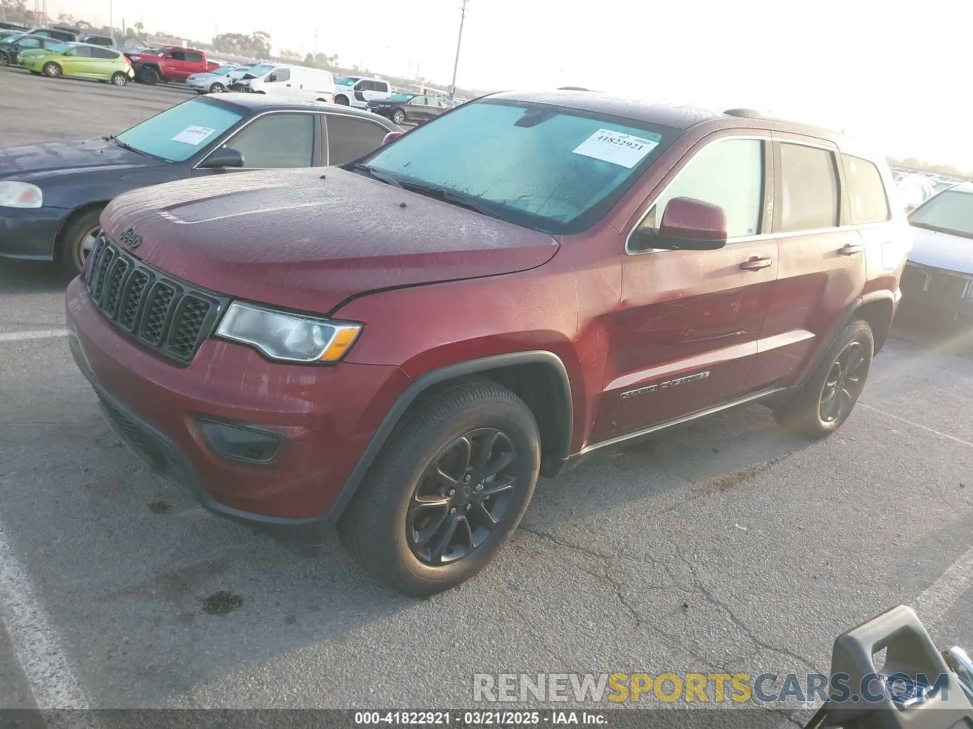 2 Photograph of a damaged car 1C4RJEAG7MC712703 JEEP GRAND CHEROKEE 2021