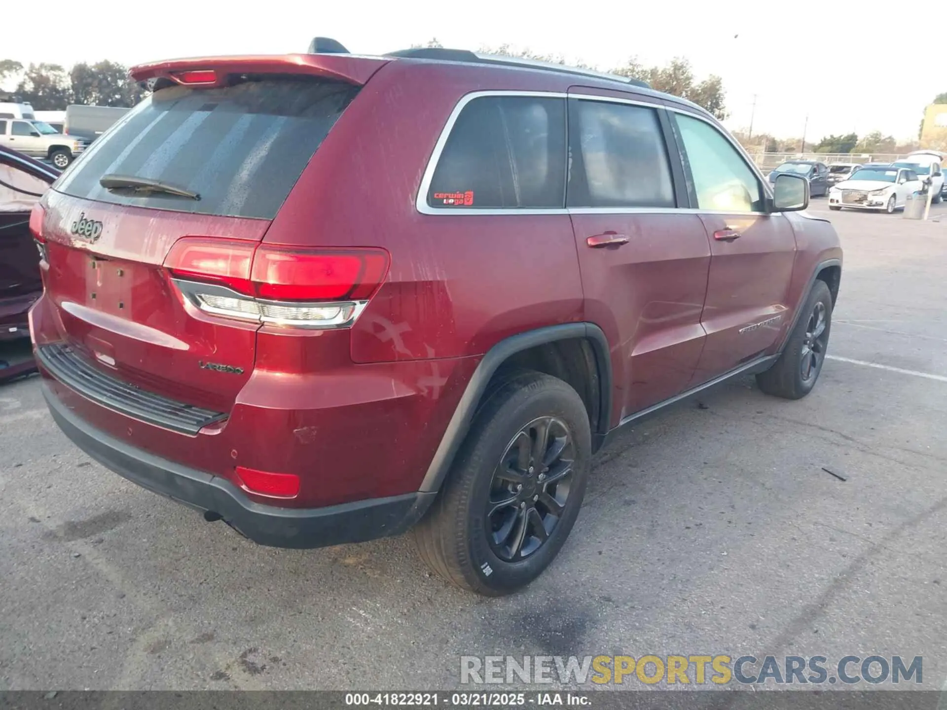 4 Photograph of a damaged car 1C4RJEAG7MC712703 JEEP GRAND CHEROKEE 2021