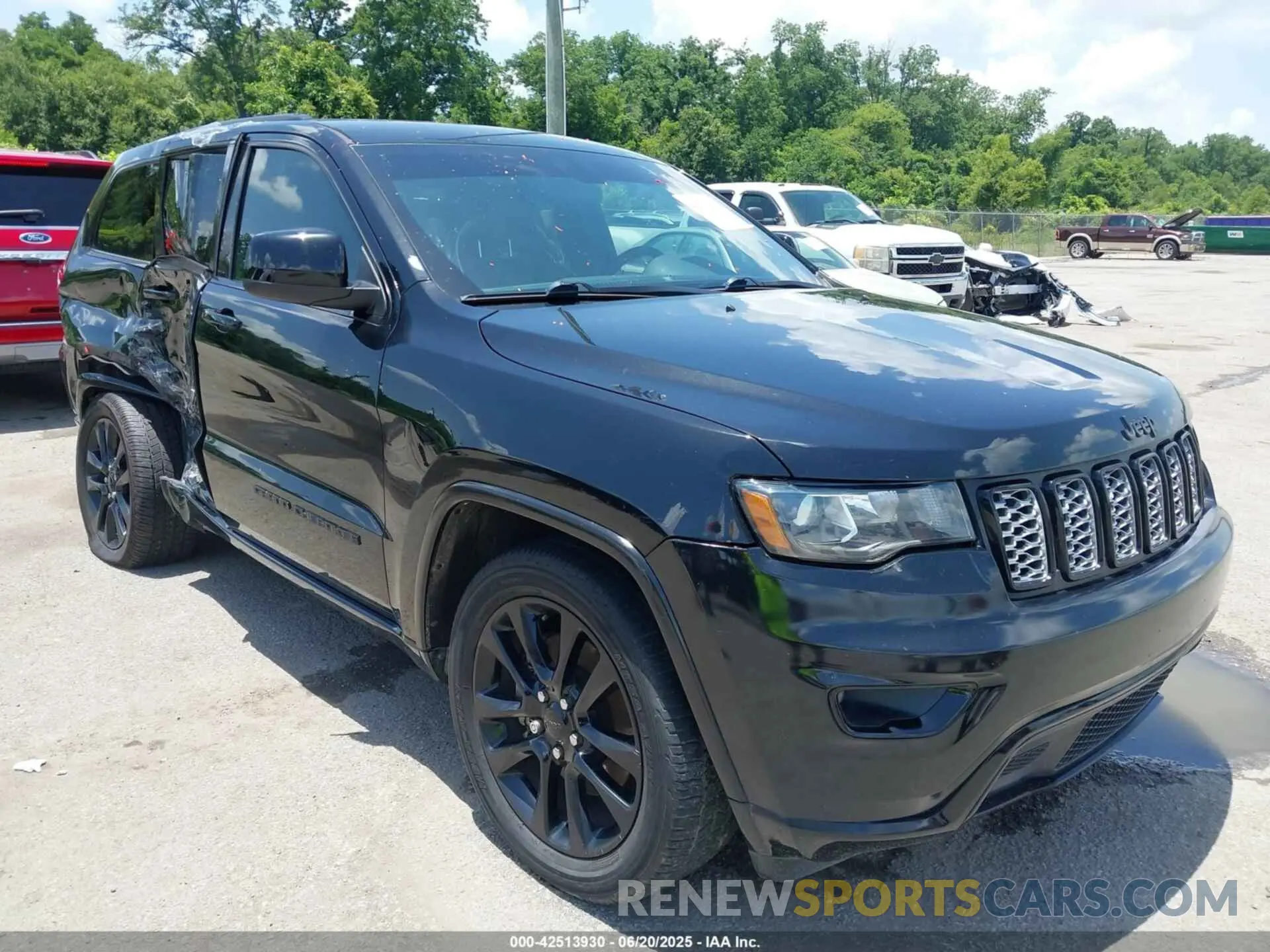 1 Photograph of a damaged car 1C4RJEAG8MC739568 JEEP GRAND CHEROKEE 2021