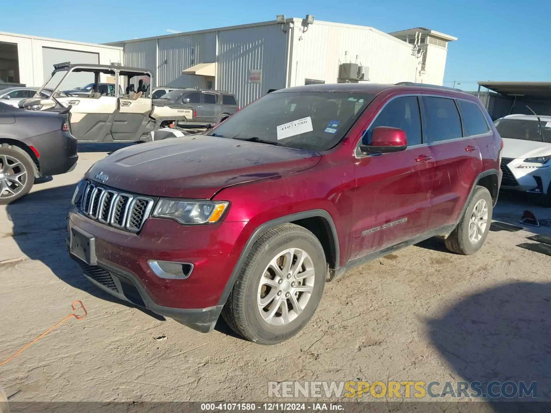 2 Photograph of a damaged car 1C4RJEAG9MC739126 JEEP GRAND CHEROKEE 2021