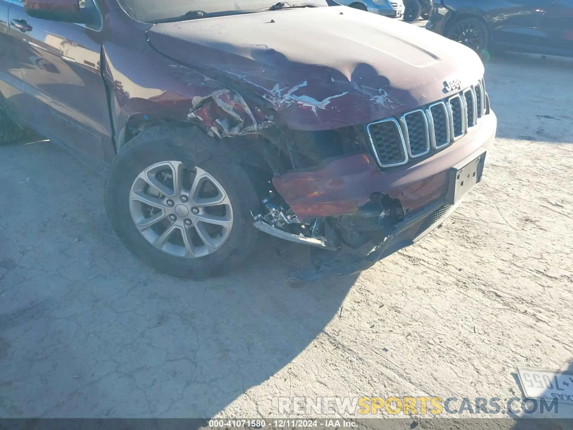 6 Photograph of a damaged car 1C4RJEAG9MC739126 JEEP GRAND CHEROKEE 2021